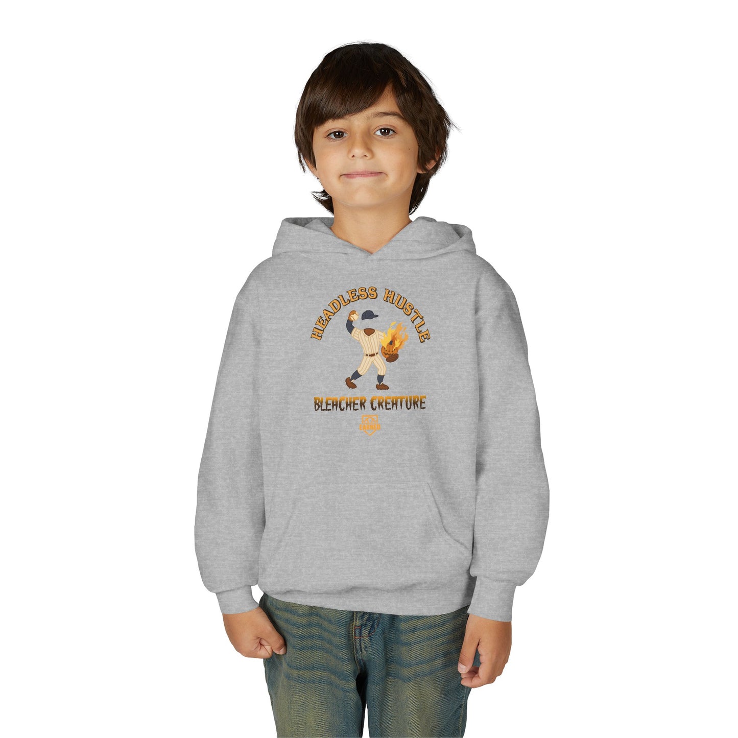 HEADLESS HUSTLE Youth Hoodie - BLEACHER CREATURE Collection