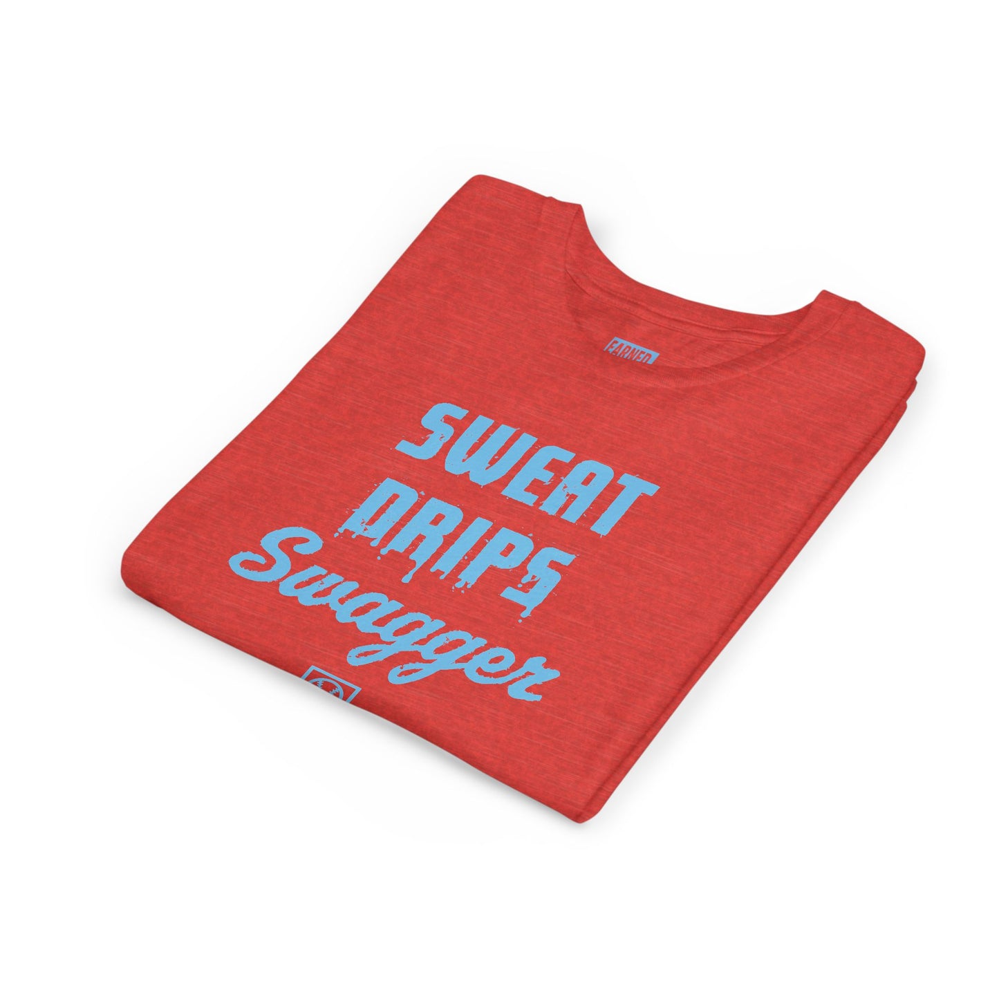 SWEAT DRIPS SWAGGER Youth Tee (Blue Font)