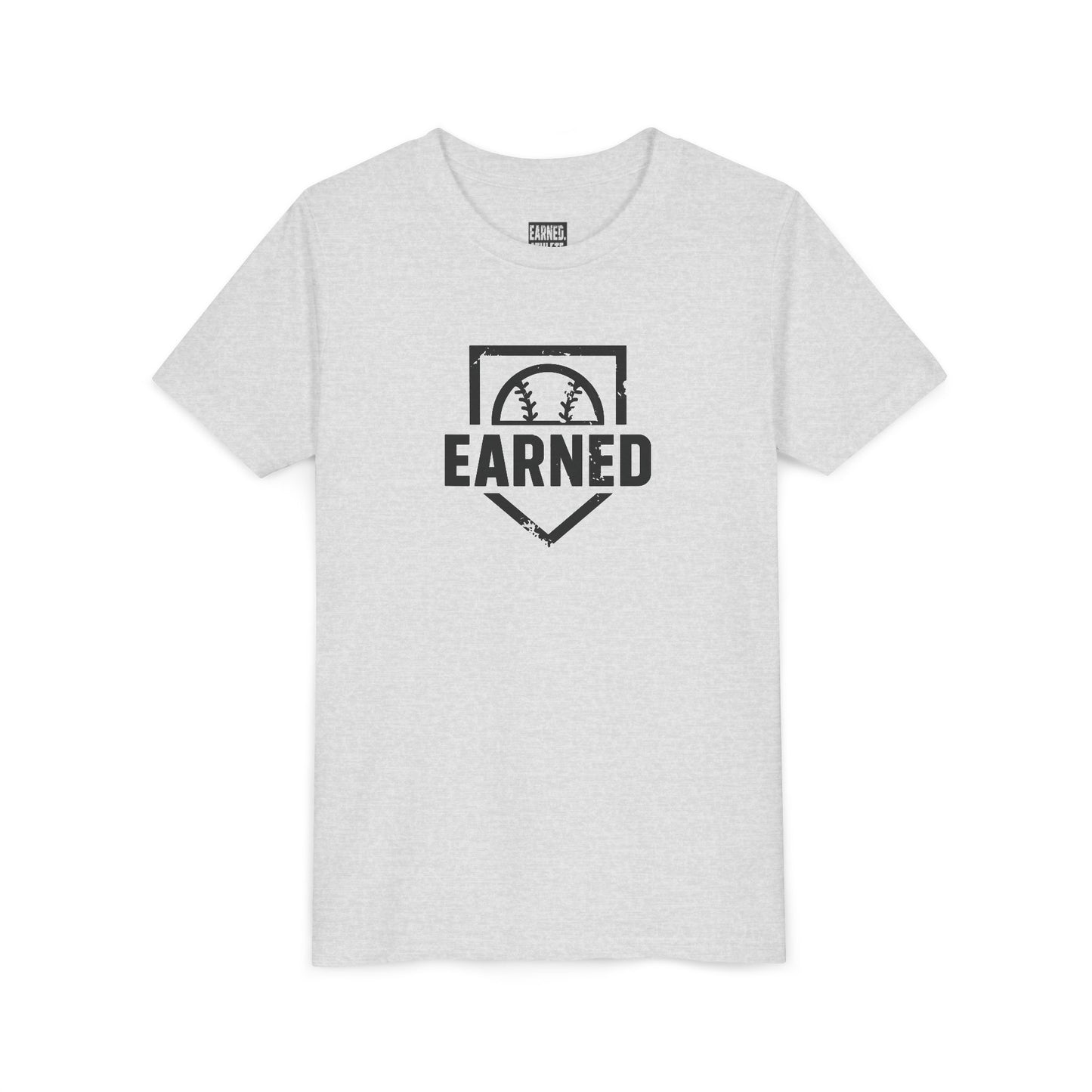 EARNED Logo Youth Tee (Black Font)