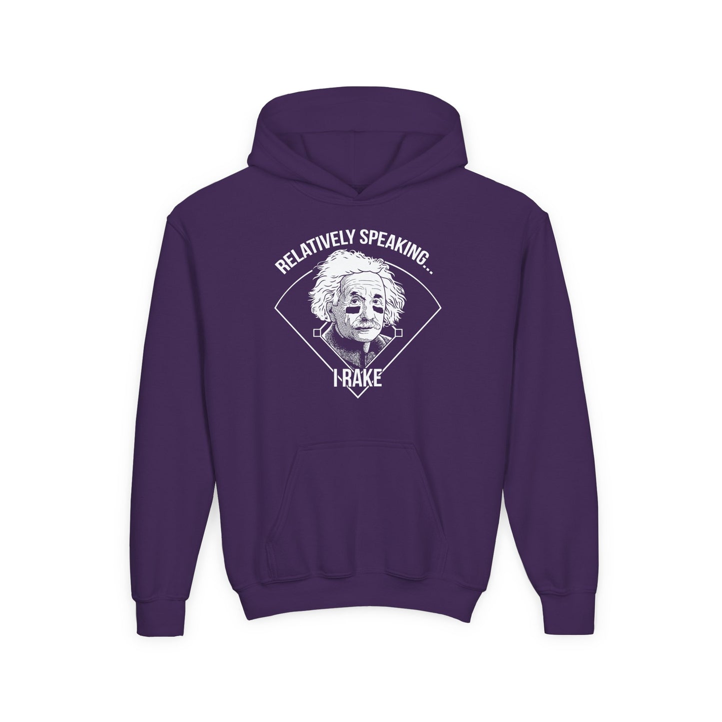 RELATIVELY SPEAKING... I RAKE Youth Hoodie - BASEBALL IQ Collection