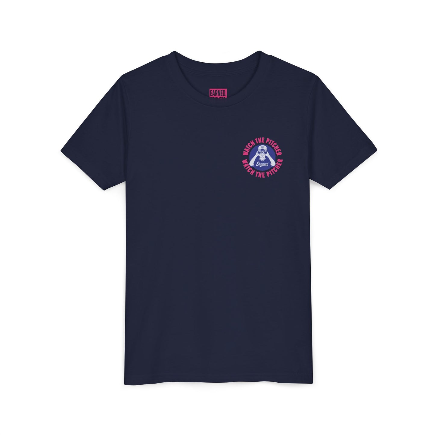 WATCH THE PITCHER Youth Tee - DUGOUT CHANT Collection