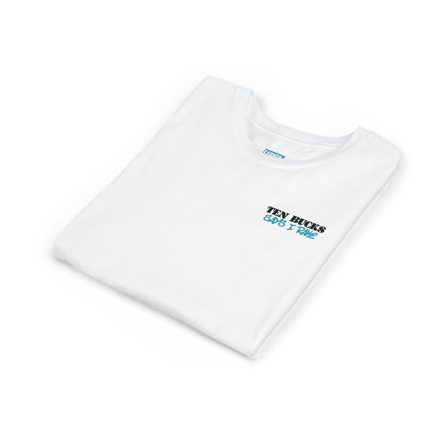 TEN BUCKS SAYS I RAKE Youth Tee (Blue Logo)