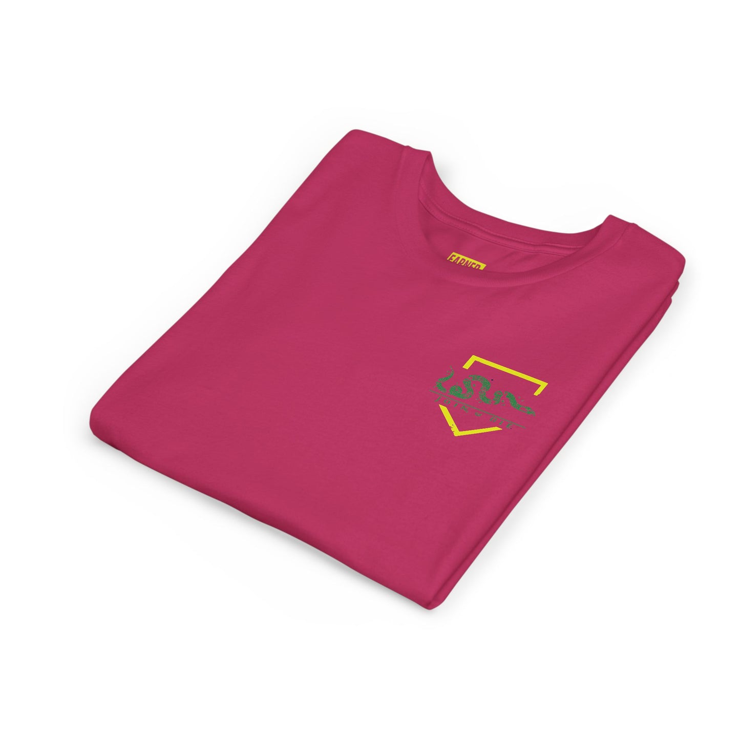 TURN TWO WITH BEN Youth Tee (Yellow Logo)