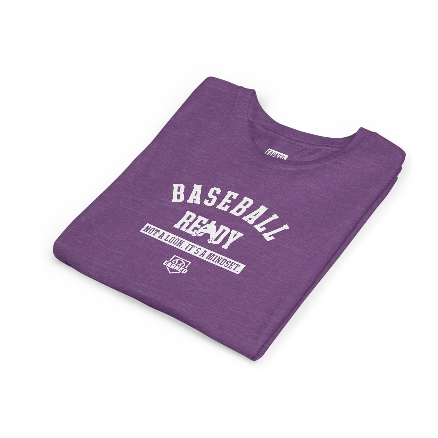 BASEBALL READY Youth Tee (White Font)