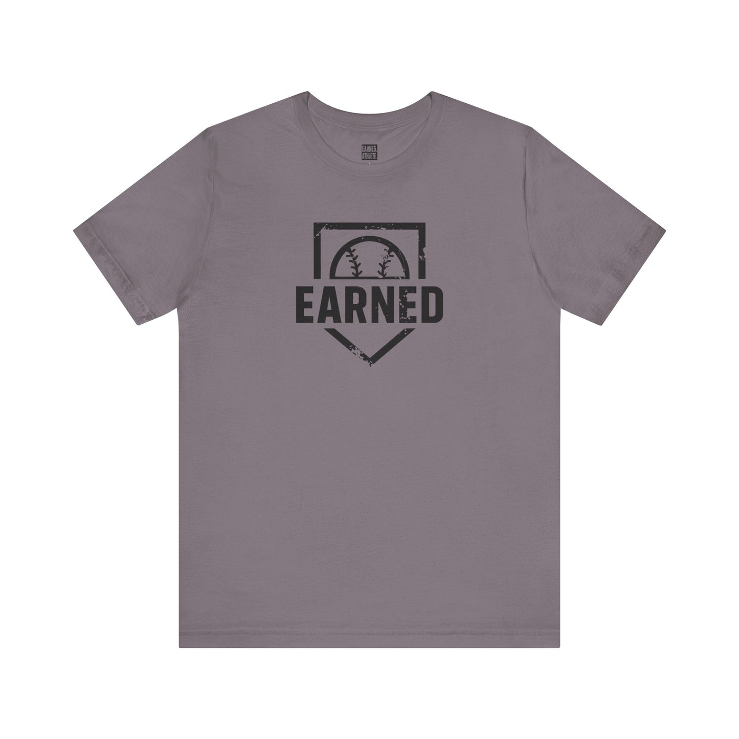 EARNED Logo Tee (Black Logo)
