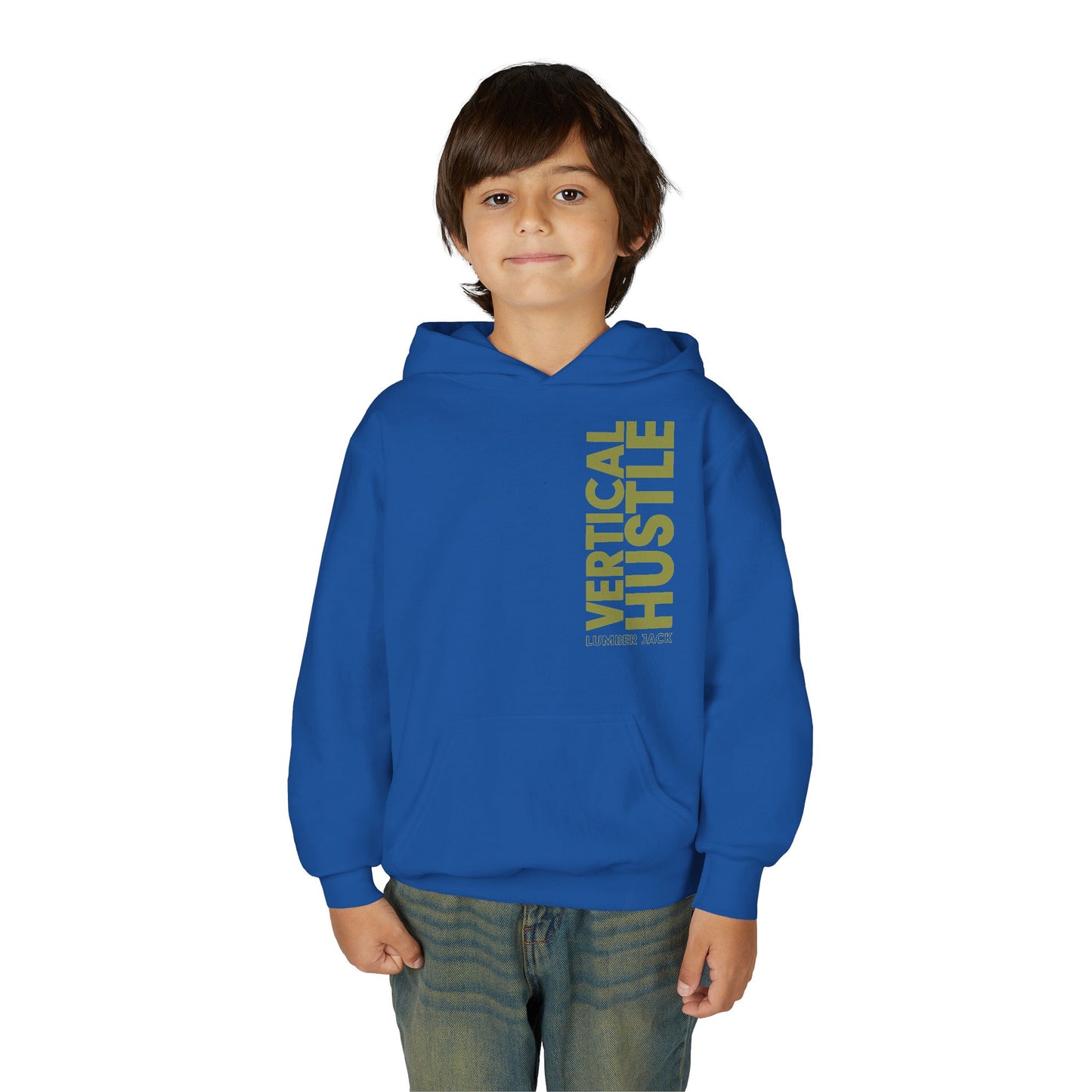 VERTICAL HUSTLE Youth Hoodie - LUMBER JACK Collection