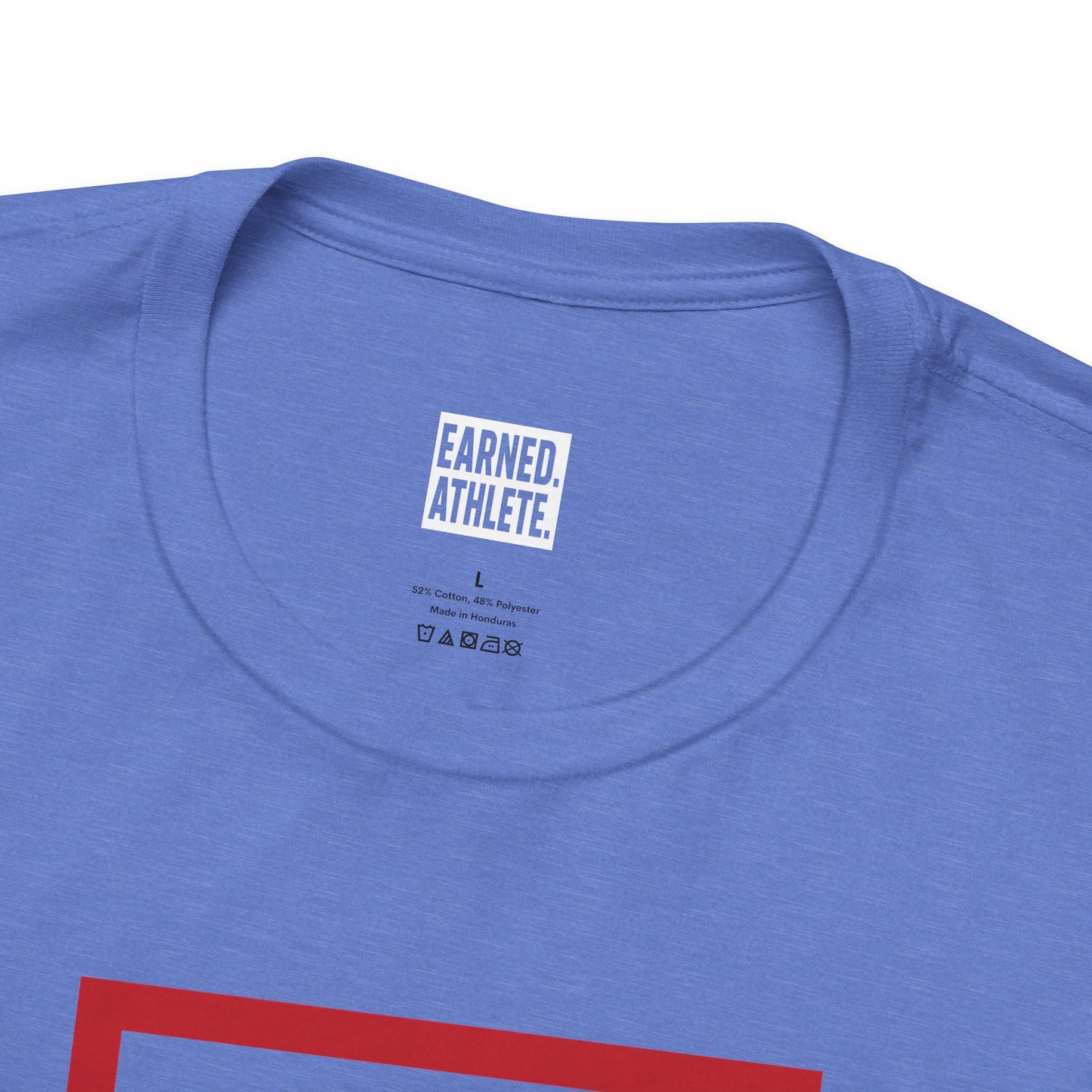 EARNED Logo Tee (Red Plate)