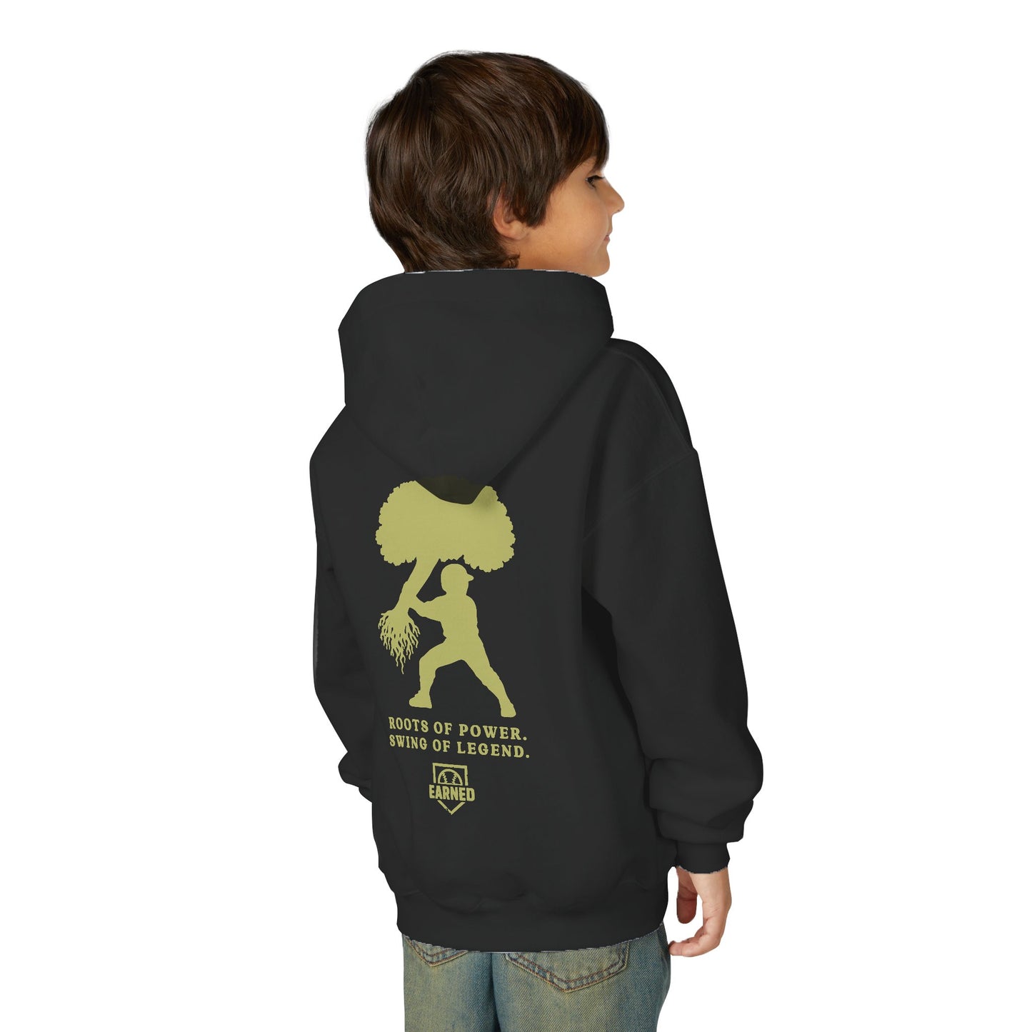 ROOTS OF POWER Youth Hoodie - LUMBER JACK Collection