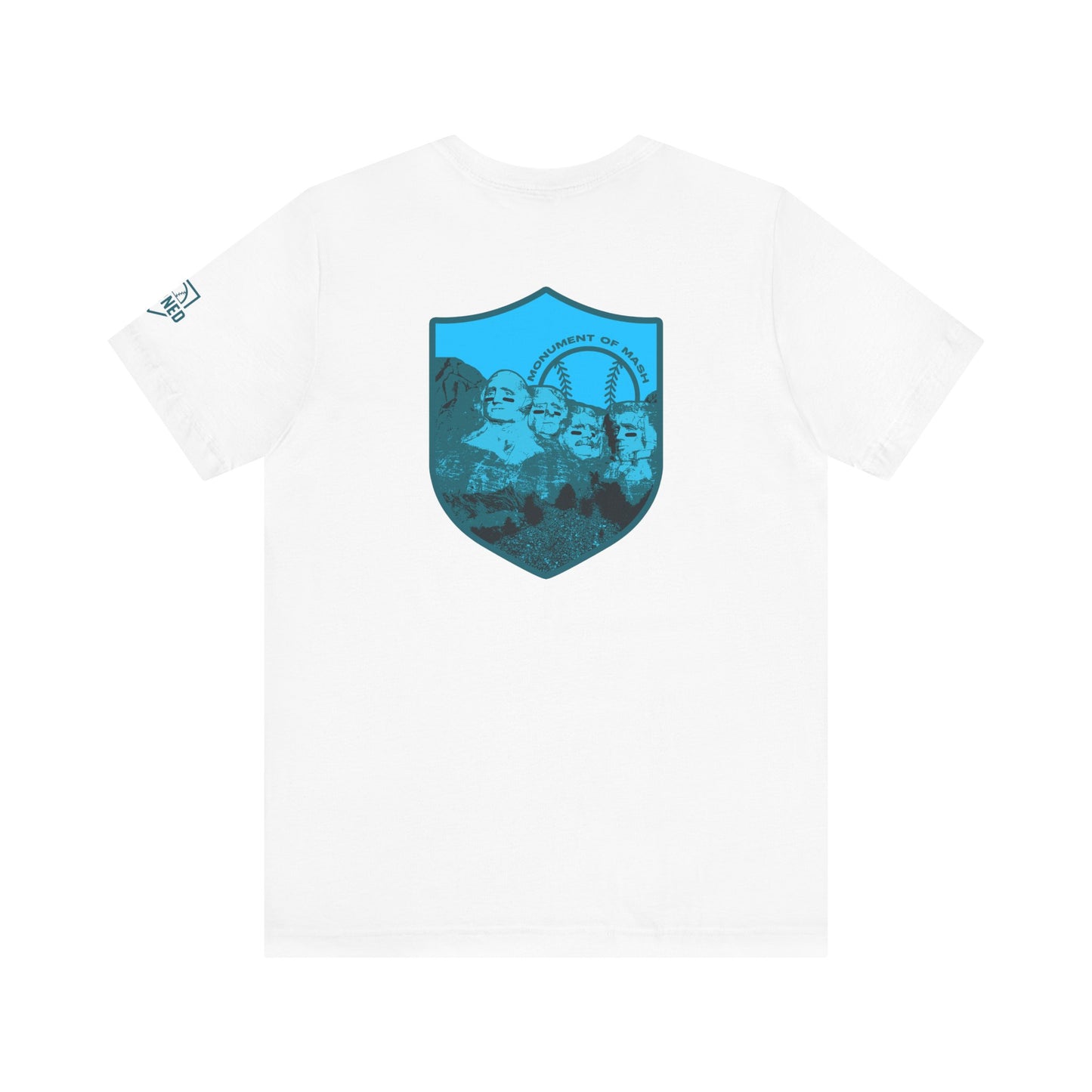 MONUMENT OF MASH Tee (Blue Font)