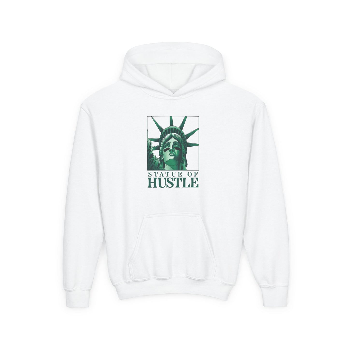 STATUE OF HUSTLE Youth Hoodie - AMERICA 250 Collection