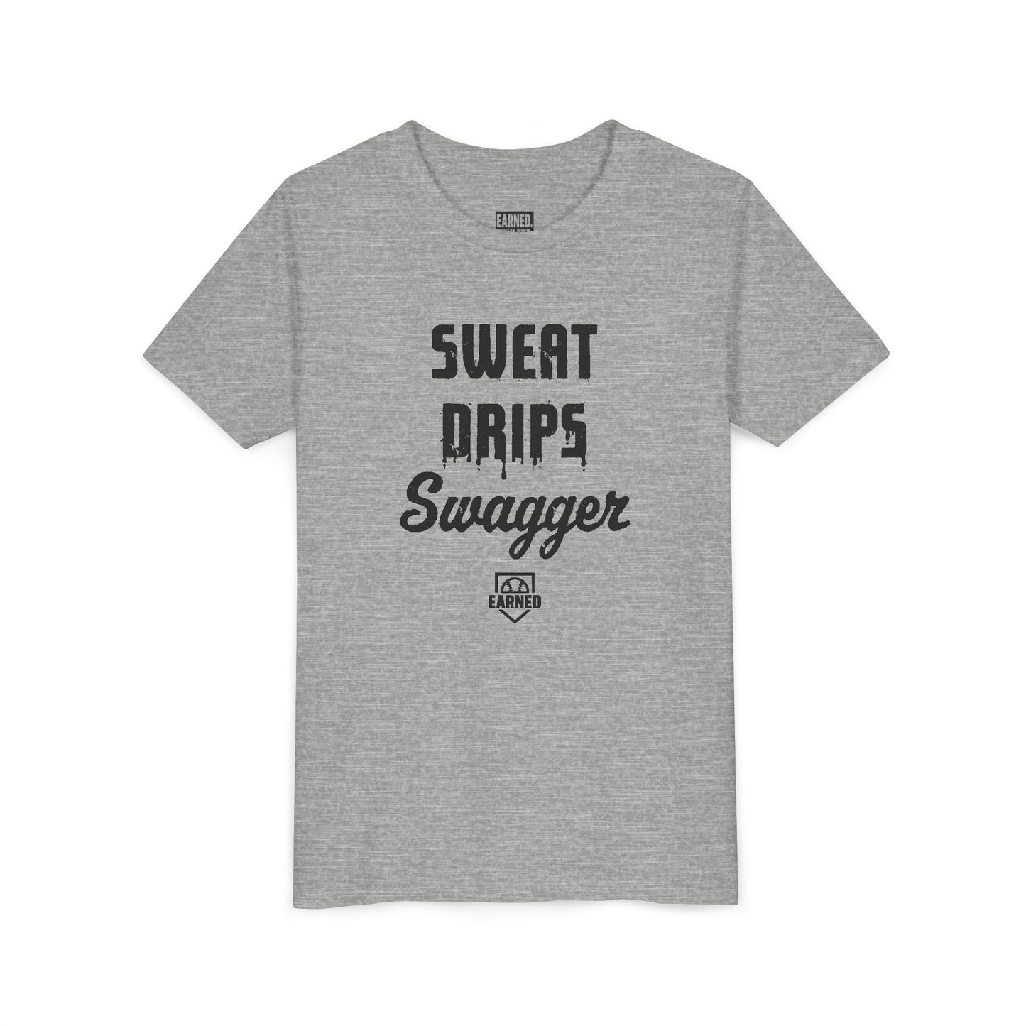 SWEAT DRIPS SWAGGER Youth Tee (Black Font)