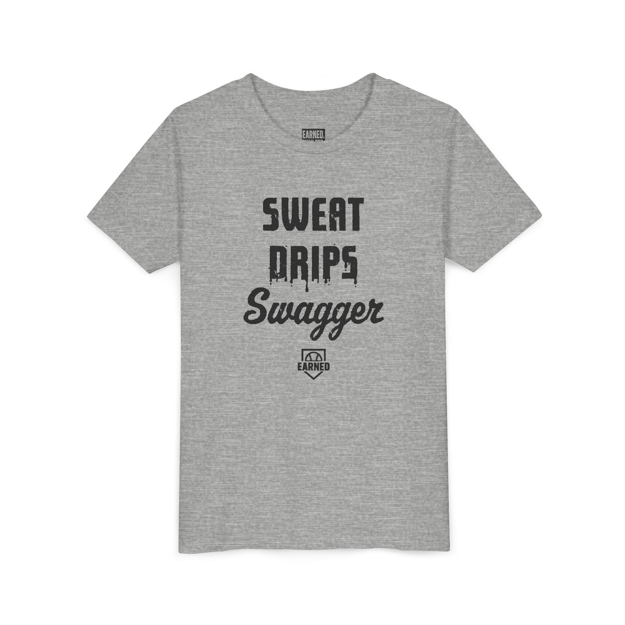 SWEAT DRIPS SWAGGER Youth Tee (Black Font)