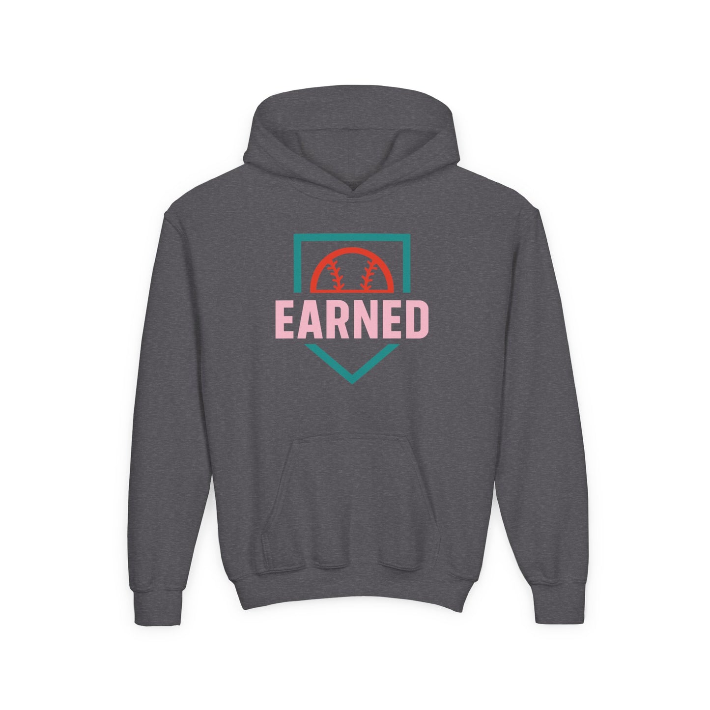 EARNED Logo Youth Hoodie (Southwest Font)
