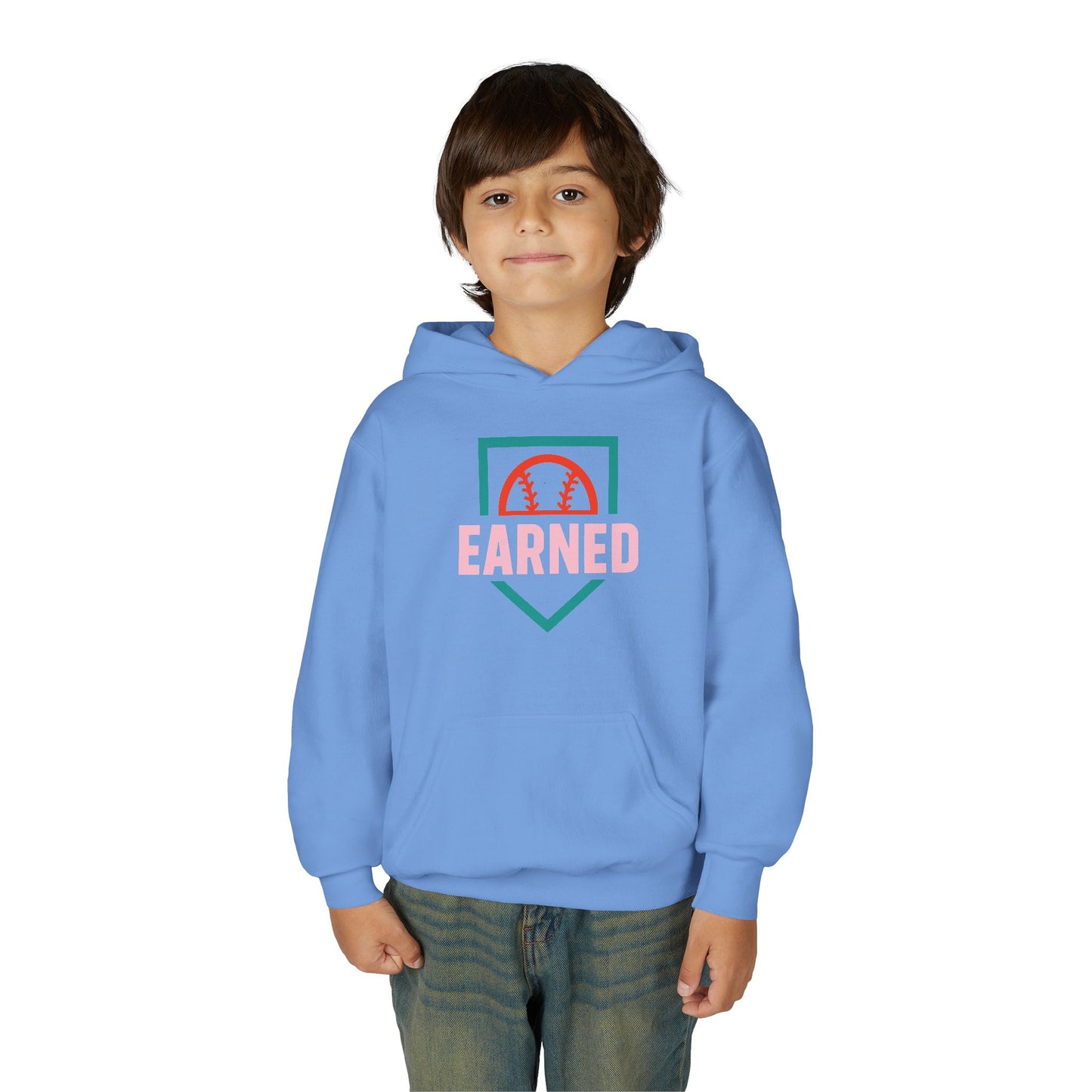EARNED Logo Youth Hoodie (Southwest Font)
