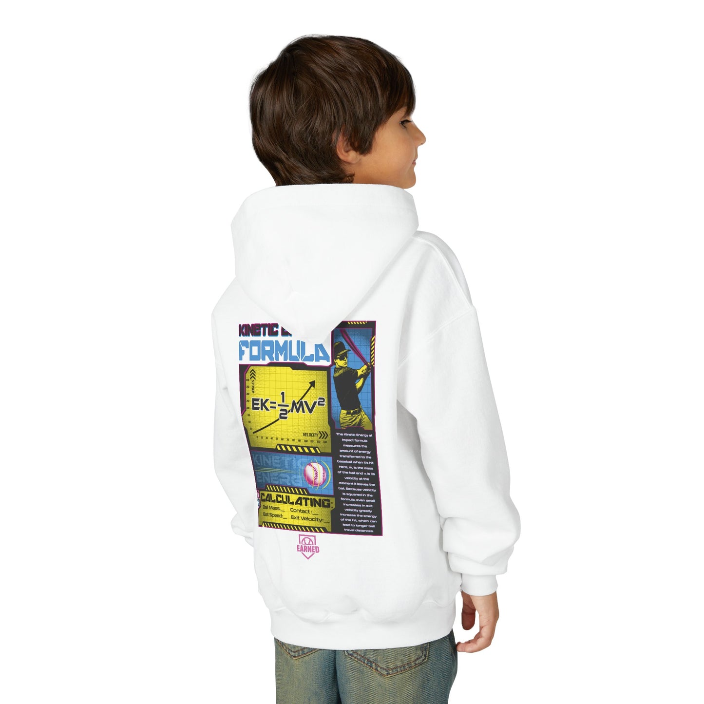 KINTEIC ENERGY FORMULA Youth Hoodie - BASEBALL IQ Collection
