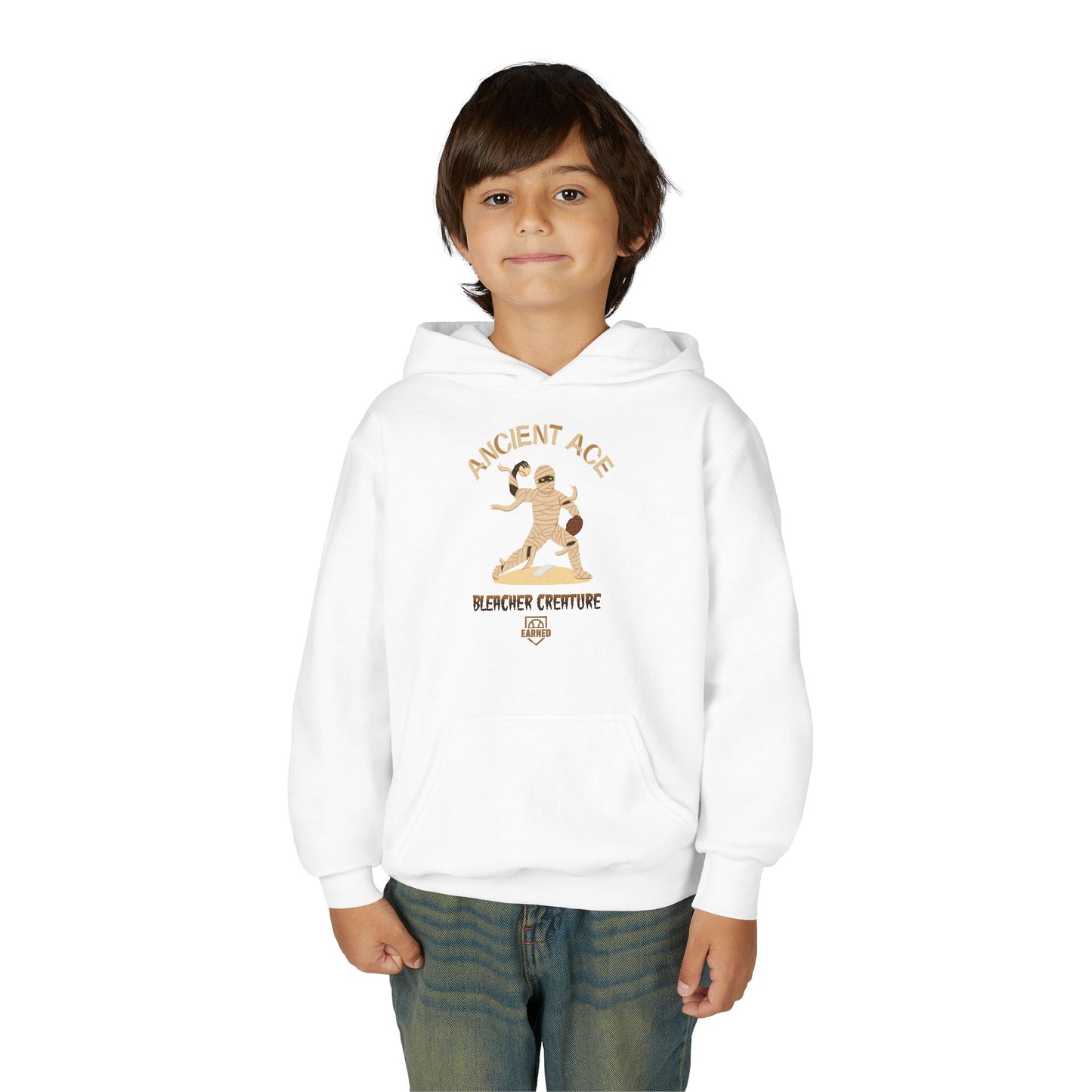 ANCIENT ACE Youth Hoodie - BLEACHER CREATURE Collection