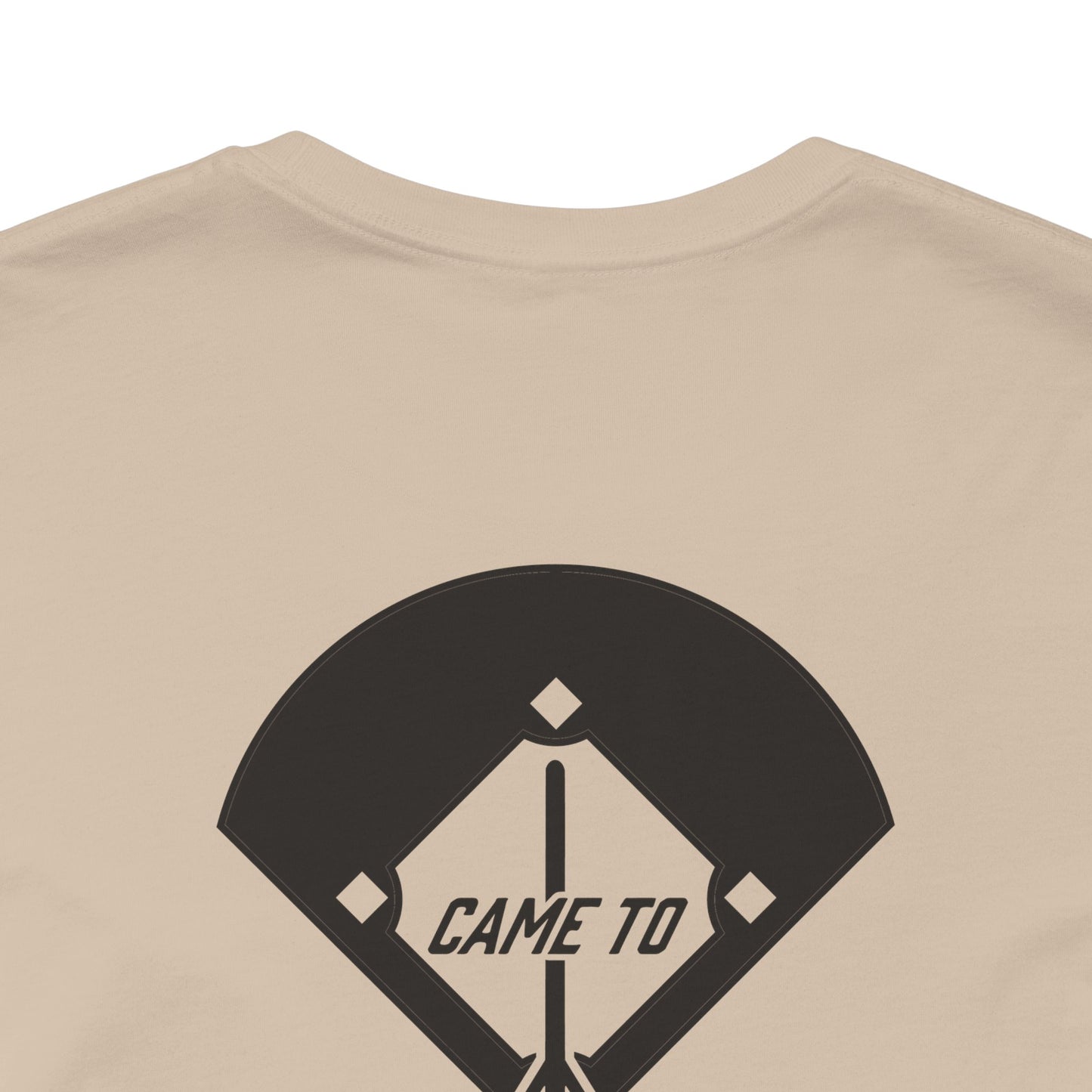 CAME TO RAKE Tee (Black Font)