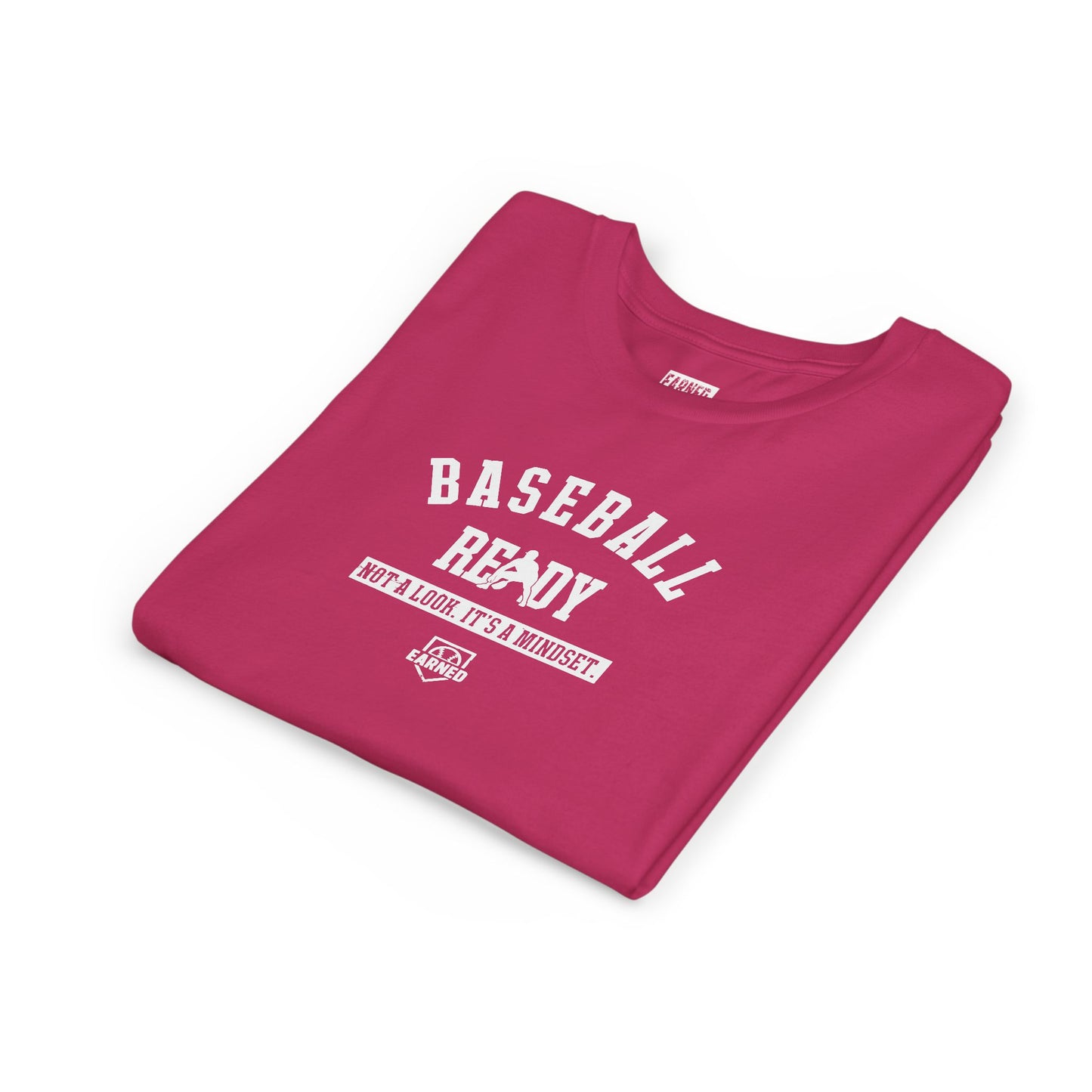 BASEBALL READY Youth Tee (White Font)