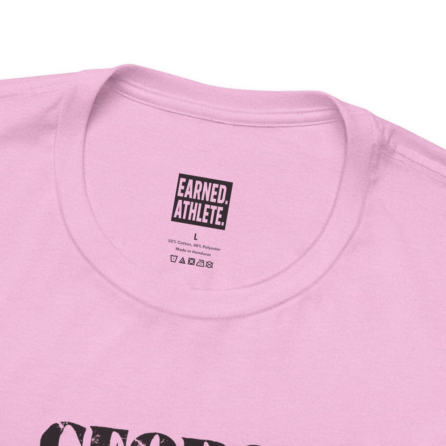GEORGE DIDN'T BUNT Tee (Black Font)