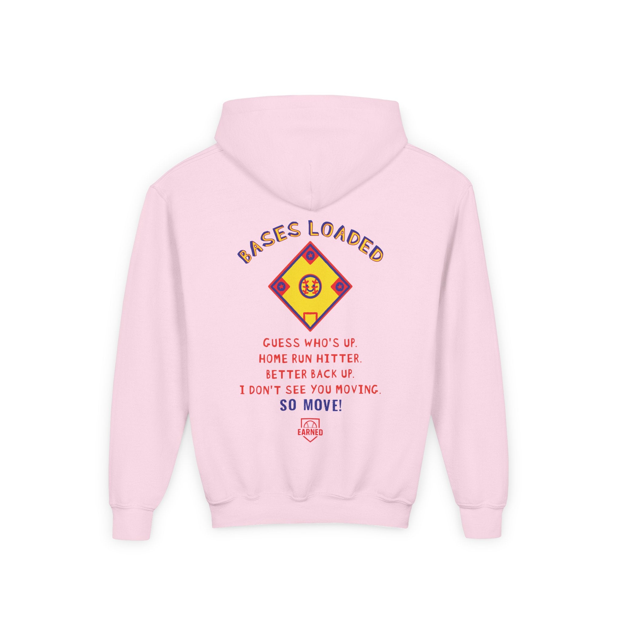 BASES LOADED Youth Hoodie - DUGOUT CHANT Collection