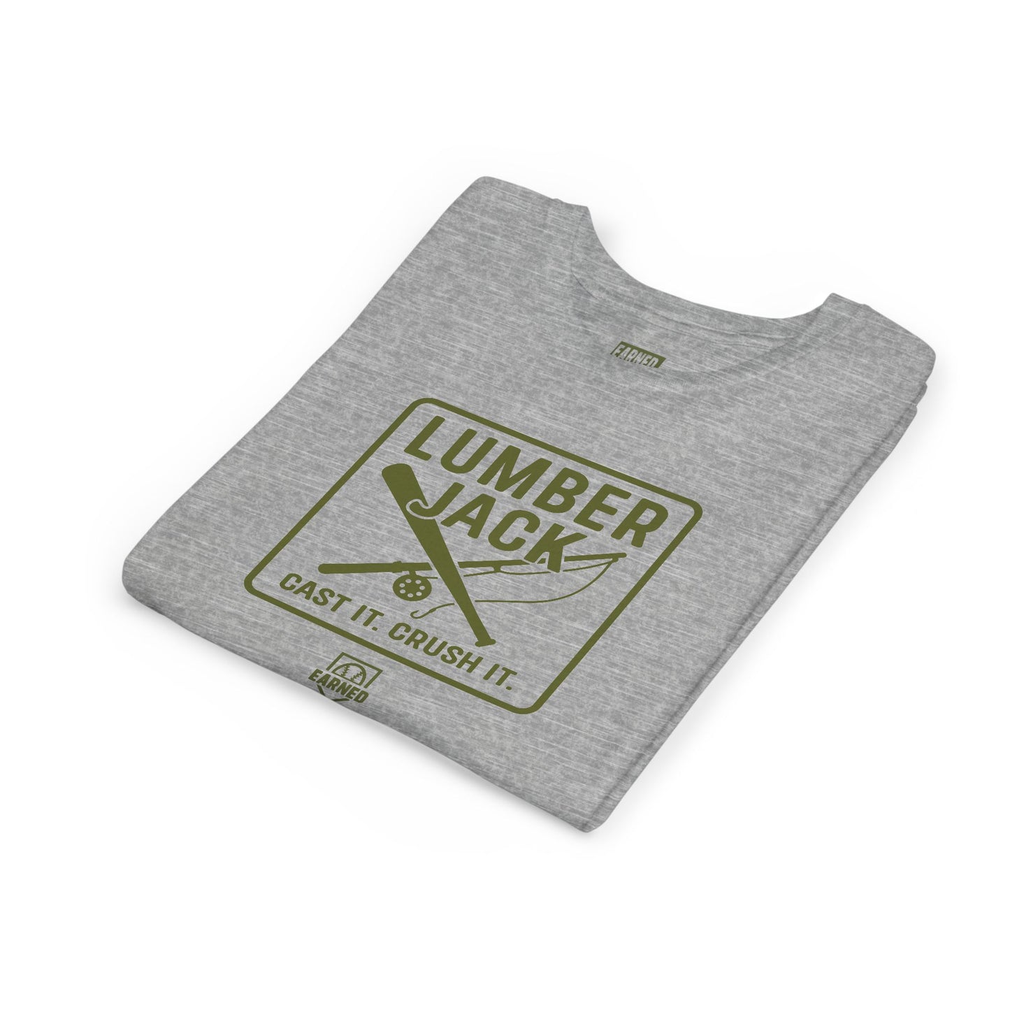 CAST IT. CRUSH IT. Youth Tee – LUMBER JACK Collection