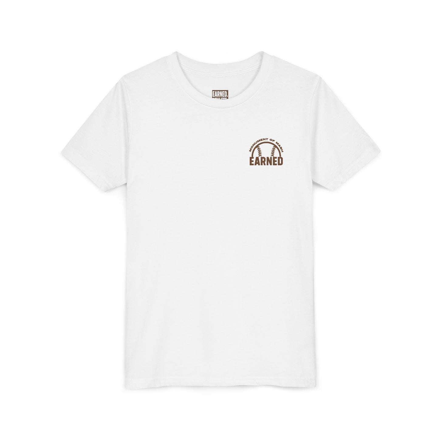 MONUMENT OF MASH Youth Tee (Gold & Brown Logo)