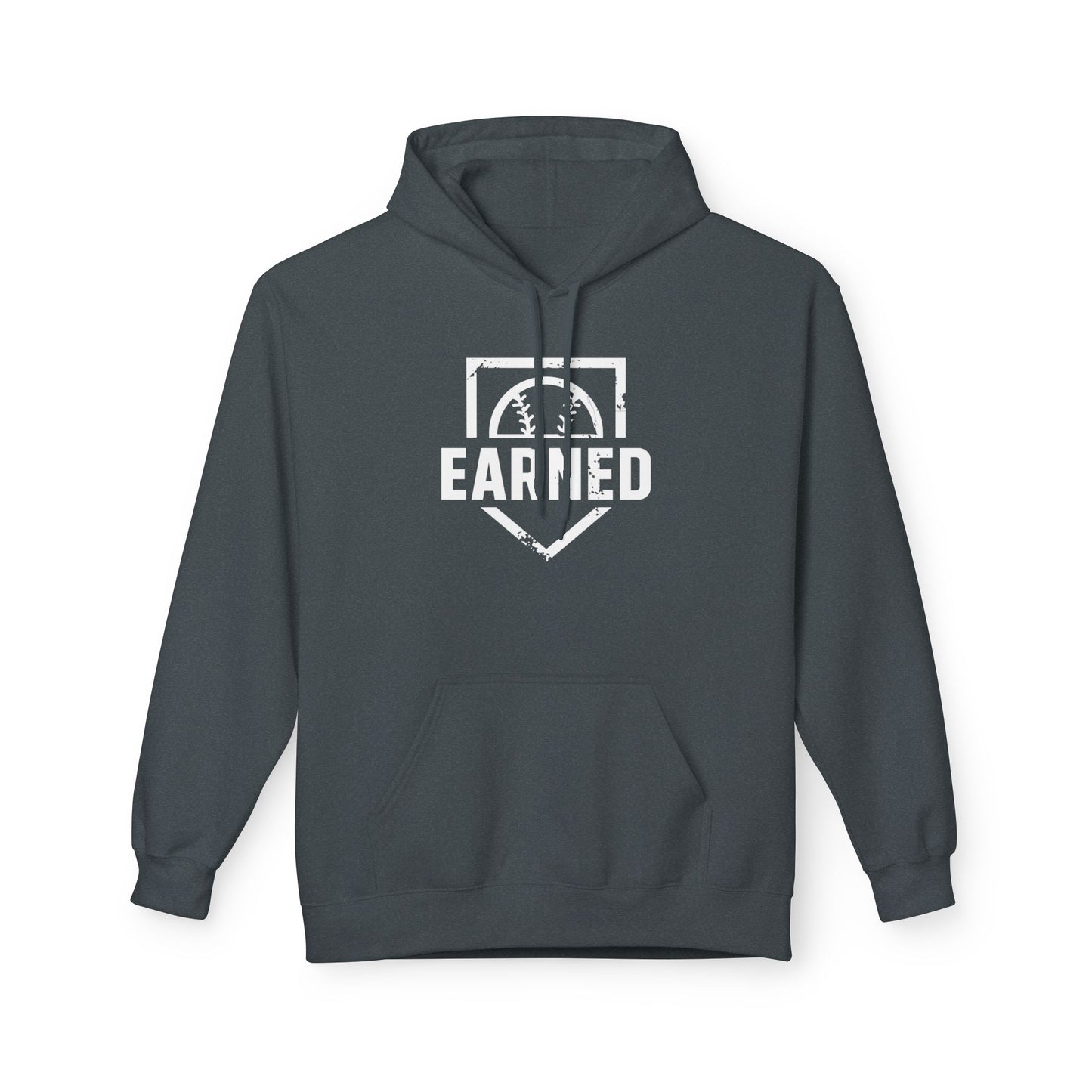 EARNED Logo Hoodie (White Font)