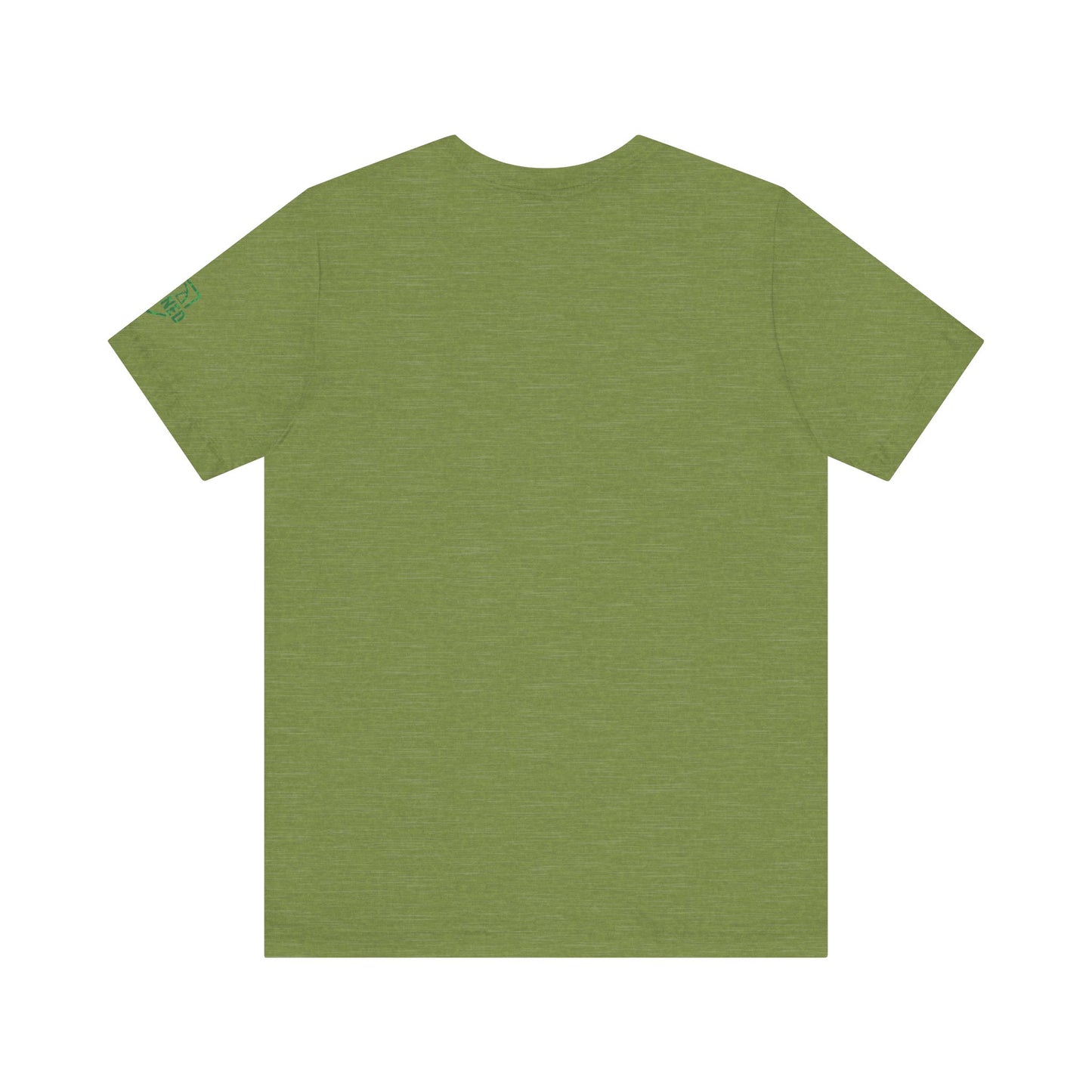SHOWING UP ADDS UP Tee (Green Camo Font)