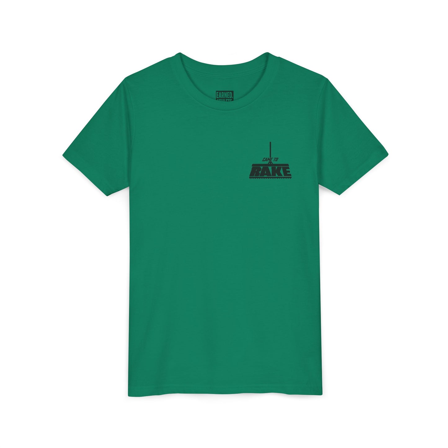 CAME TO RAKE Youth Tee (Black Font)