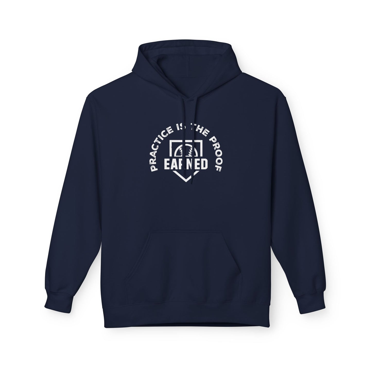 PRACTICE IS THE PROOF Hoodie (White Font)