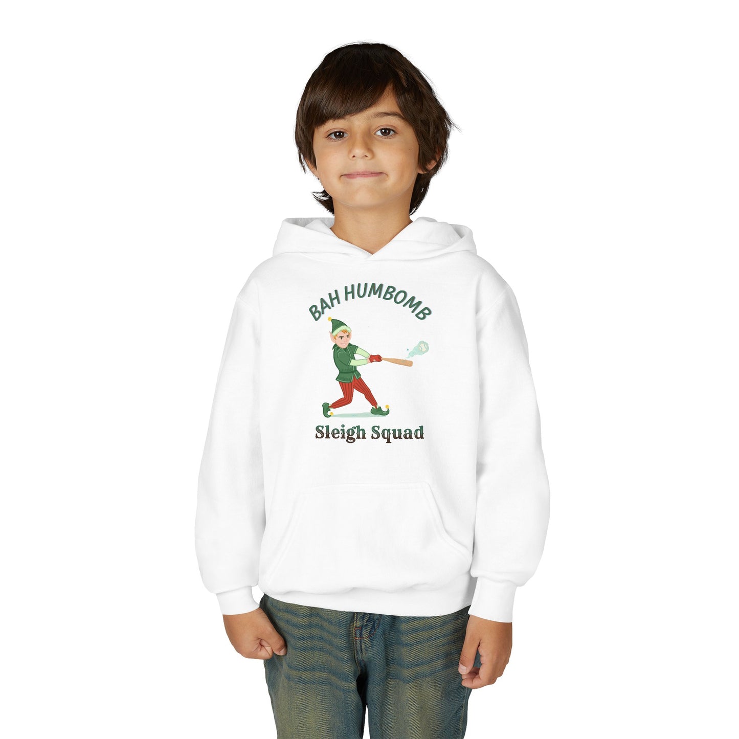 BAH HUMBOMB Youth Hoodie - SLEIGH SQUAD Collection