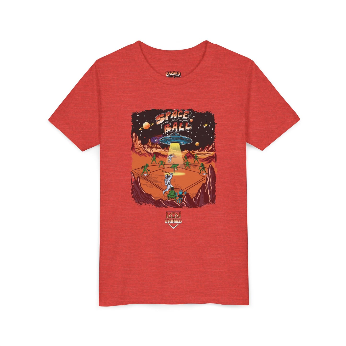 SPACE BALL: INFIELD FLY ABDUCTION Youth Tee (Color)