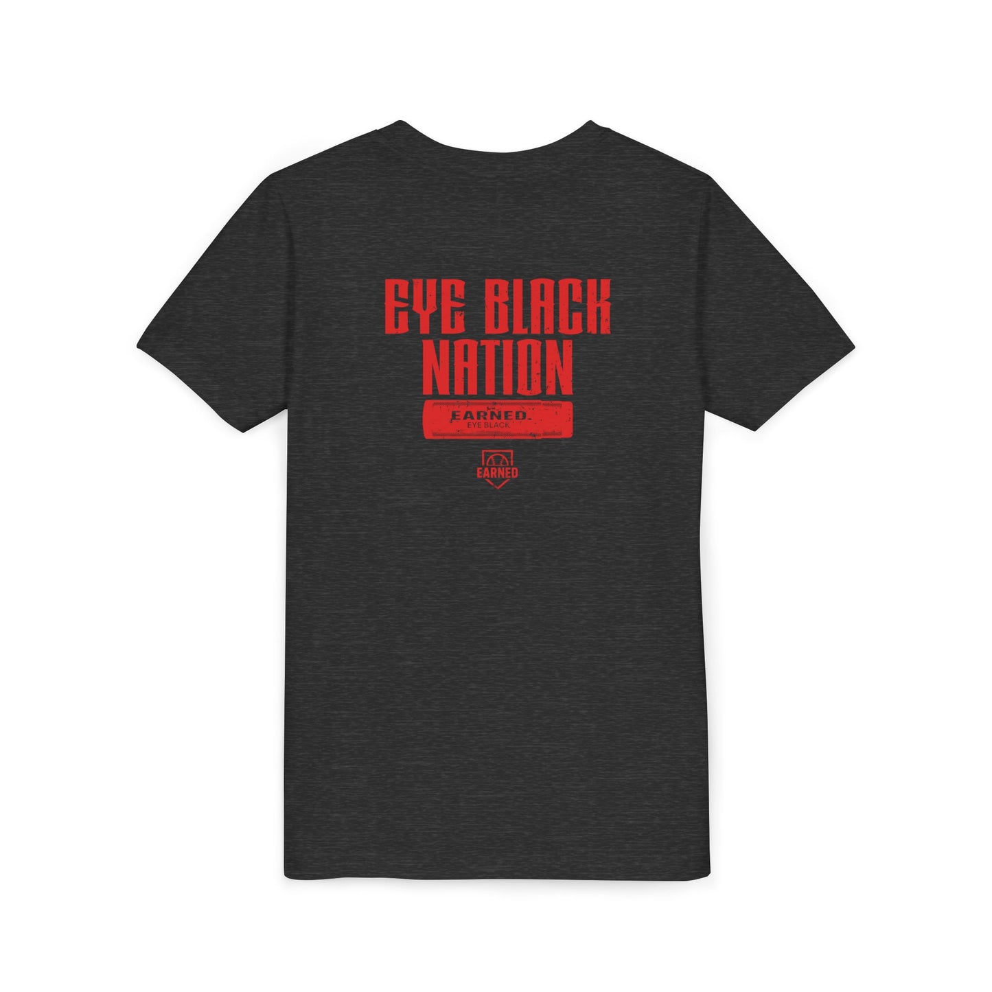 EYE BLACK NATION Youth Tee (Red Font)