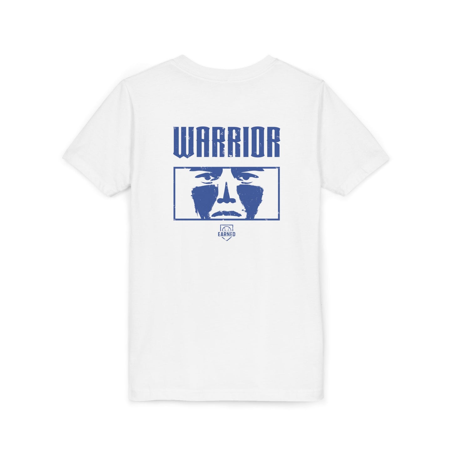 EYE BLACK NATION / WARRIOR Youth Tee (Blue Font)