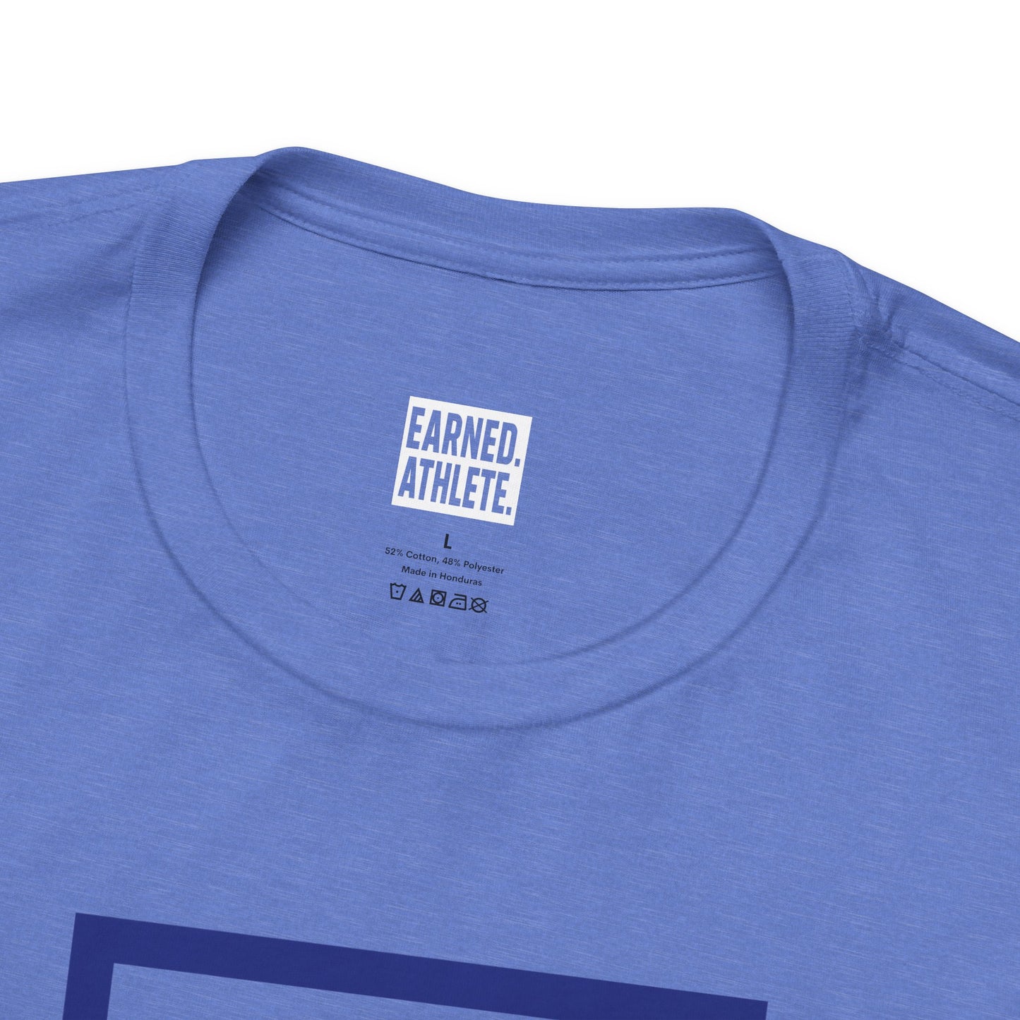 EARNED Logo Tee (Blue Plate)