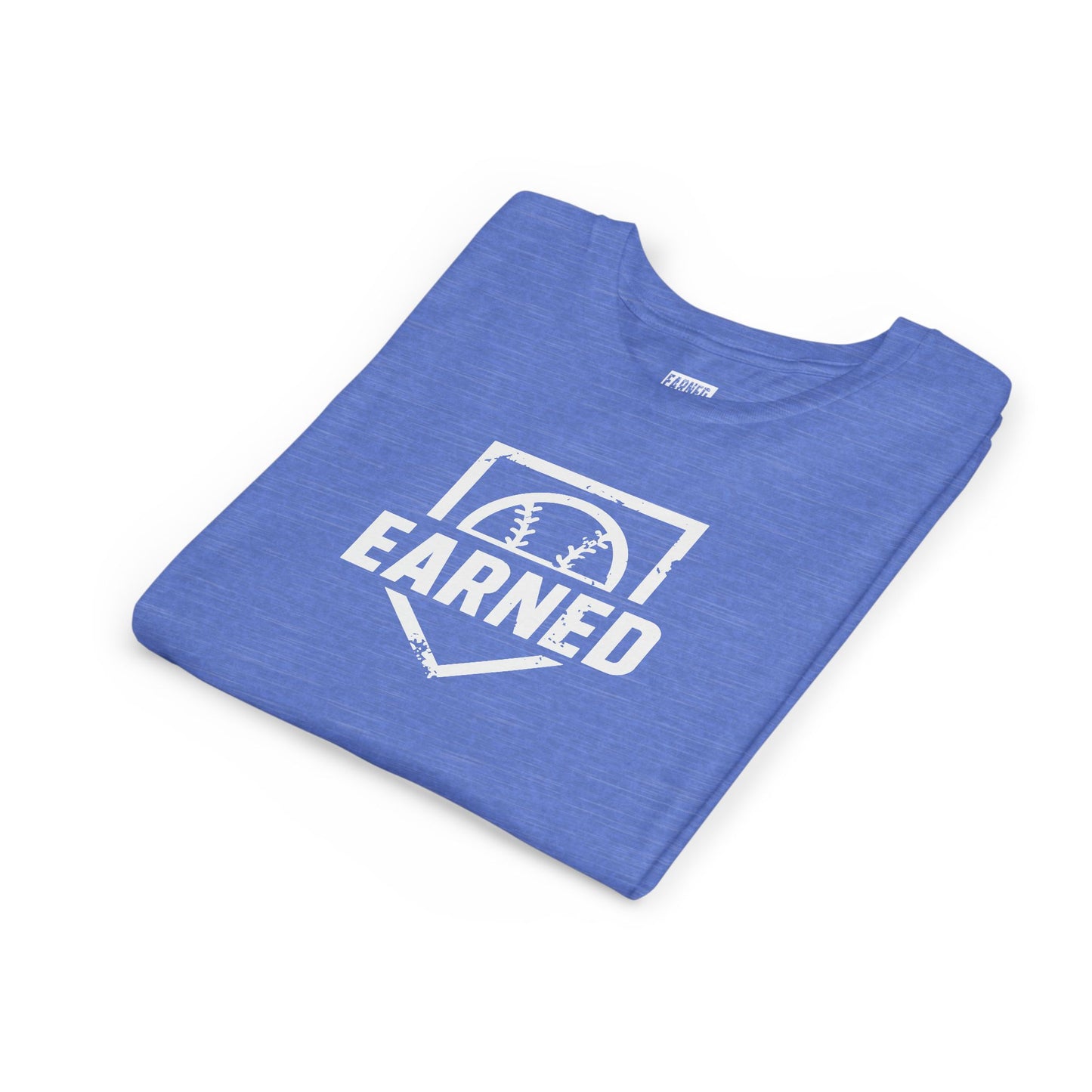 EARNED Logo Youth Tee (White Font)