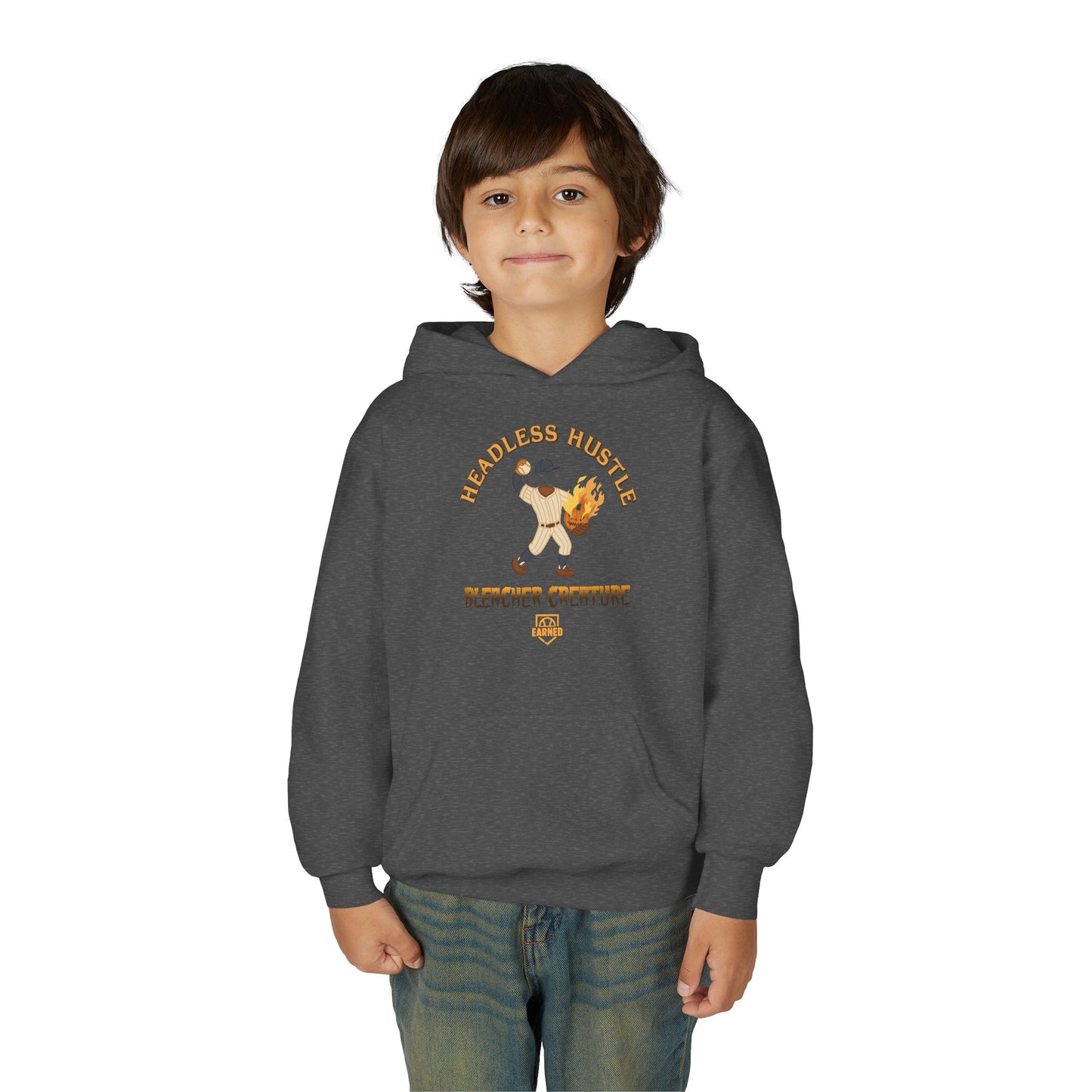 HEADLESS HUSTLE Youth Hoodie - BLEACHER CREATURE Collection