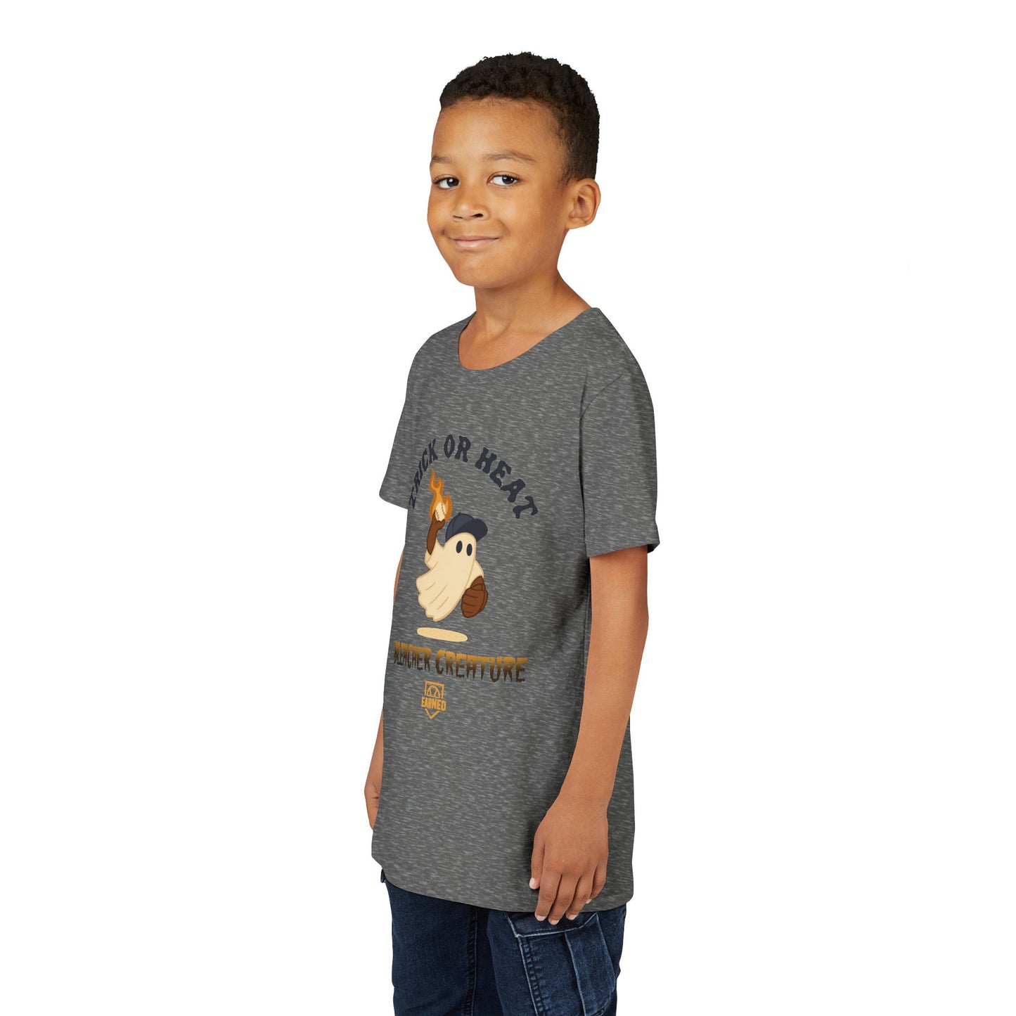 TRICK OR HEAT Youth Tee - BLEACHER CREATURE Collection