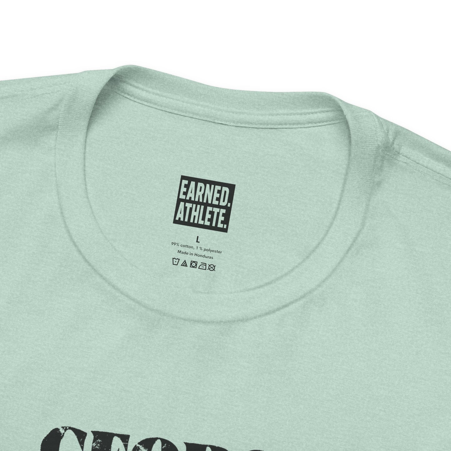 GEORGE DIDN'T BUNT Tee (Black Font)