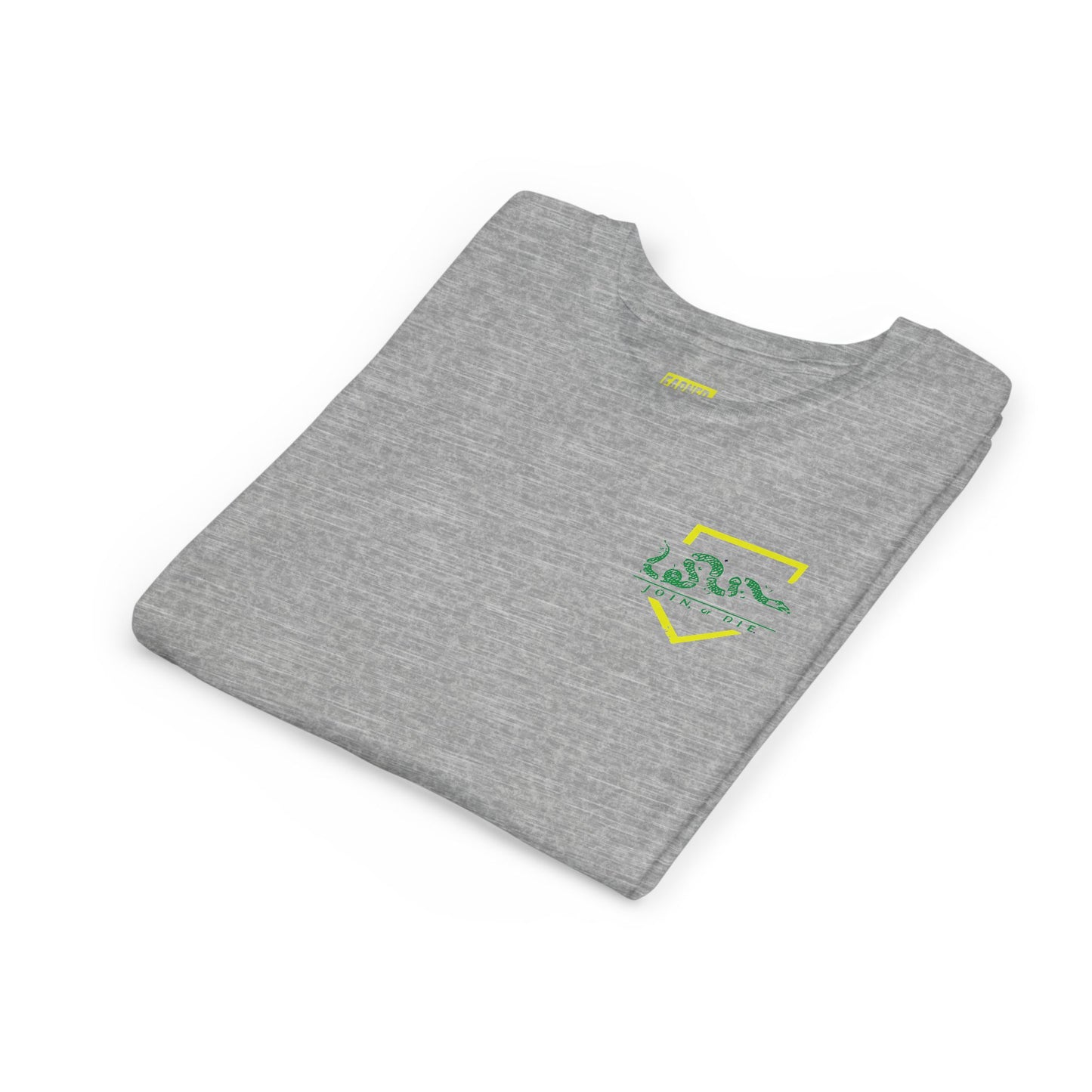 TURN TWO WITH BEN Youth Tee (Yellow Logo)