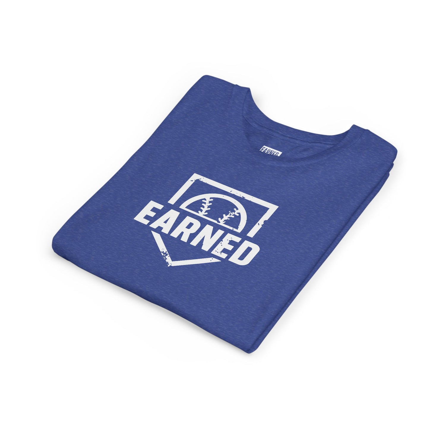 EARNED Logo Youth Tee (White Font)