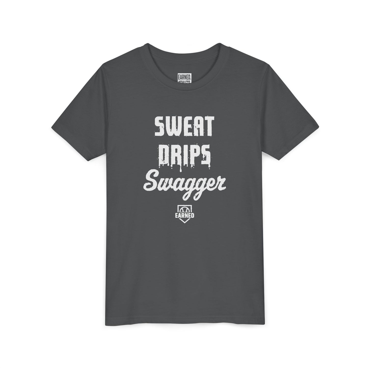 SWEAT DRIPS SWAGGER Youth Tee (White Font)
