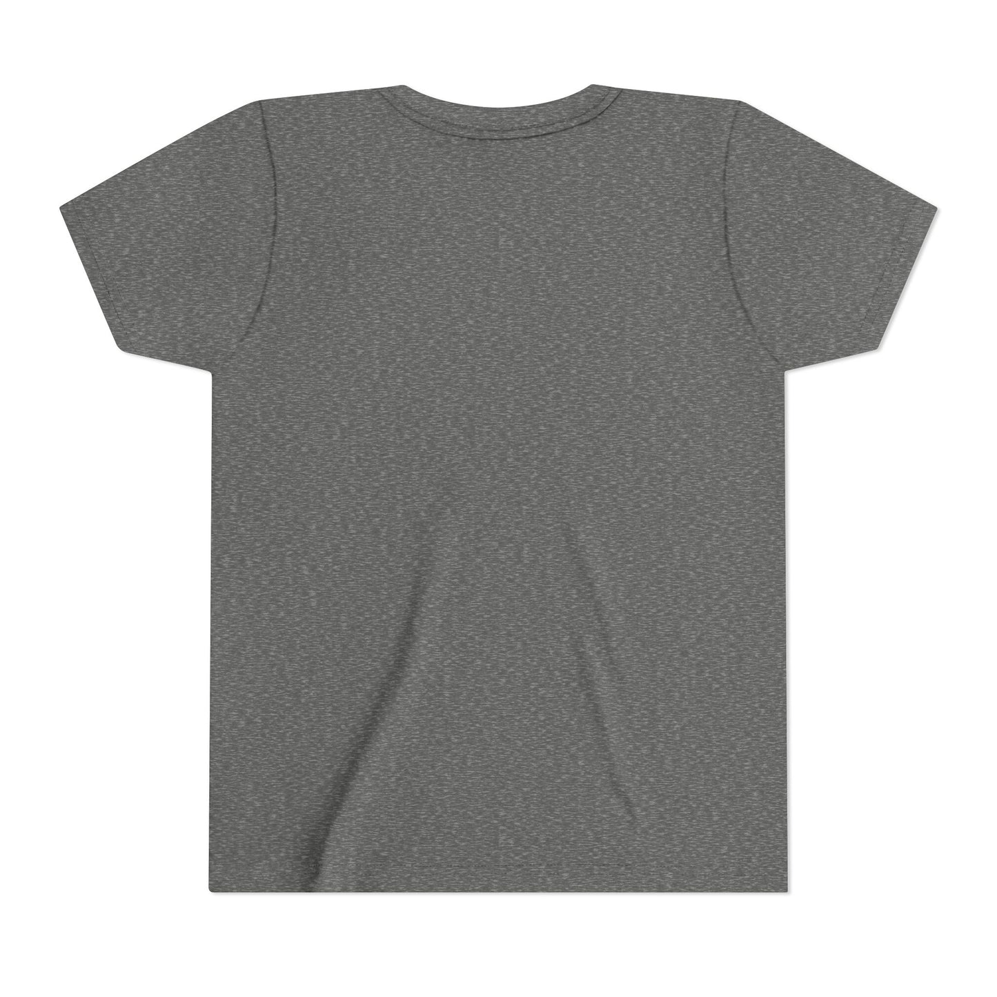SWEAT FIRST. SHINE LATER. Youth Tee (Black Font)
