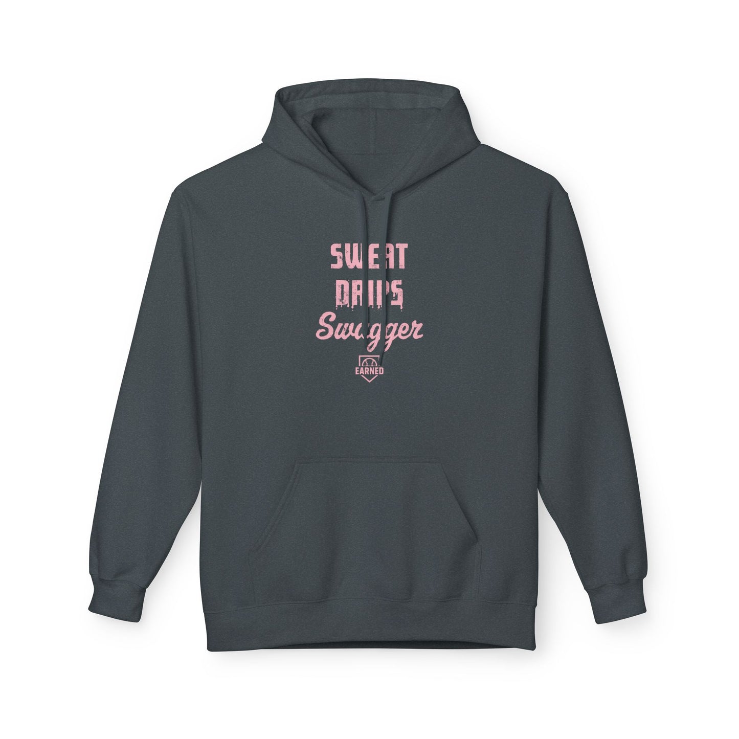 SWEAT DRIPS SWAGGER Hoodie (Pink Font)