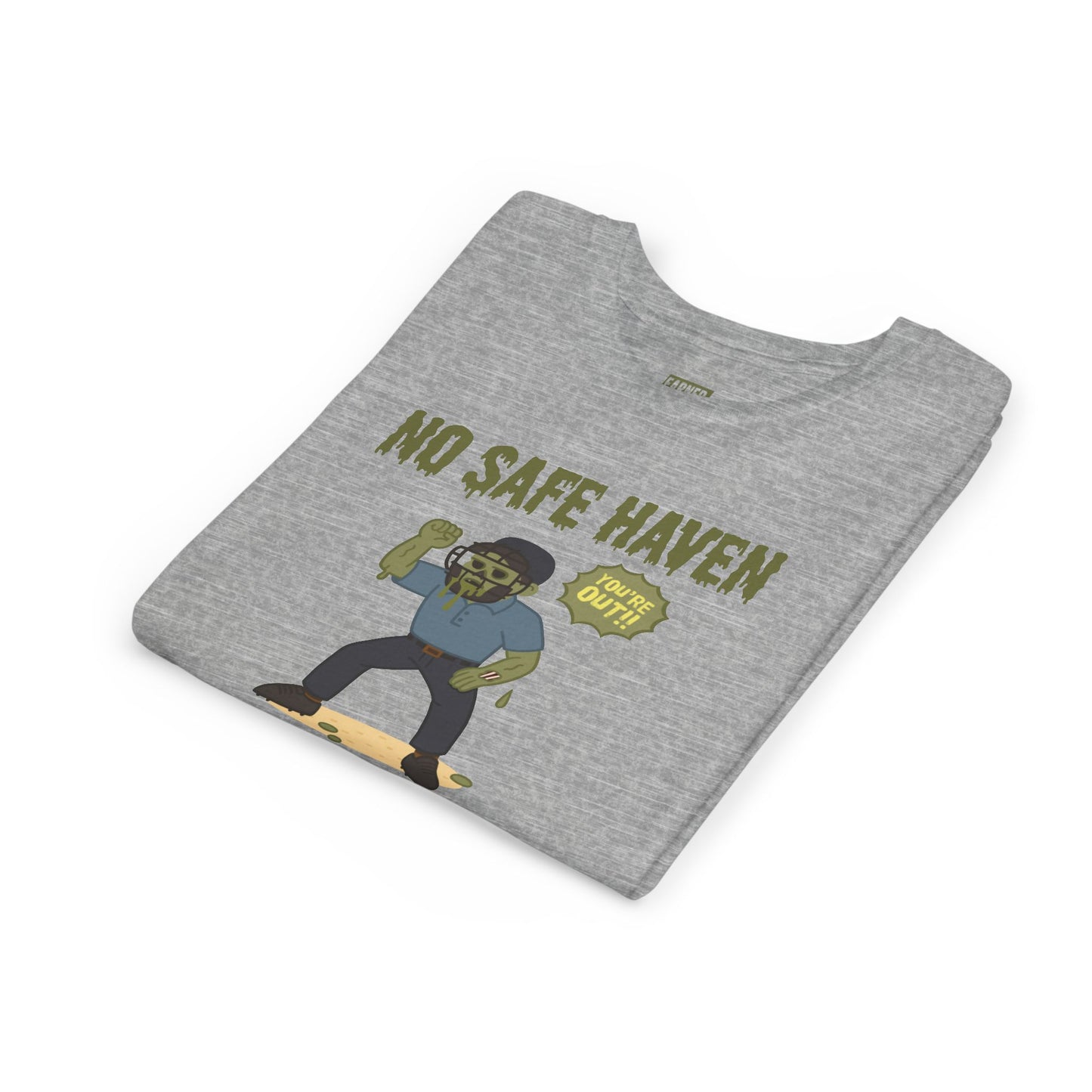 NO SAFE HAVEN Youth Tee - BLEACHER CREATURE Collection