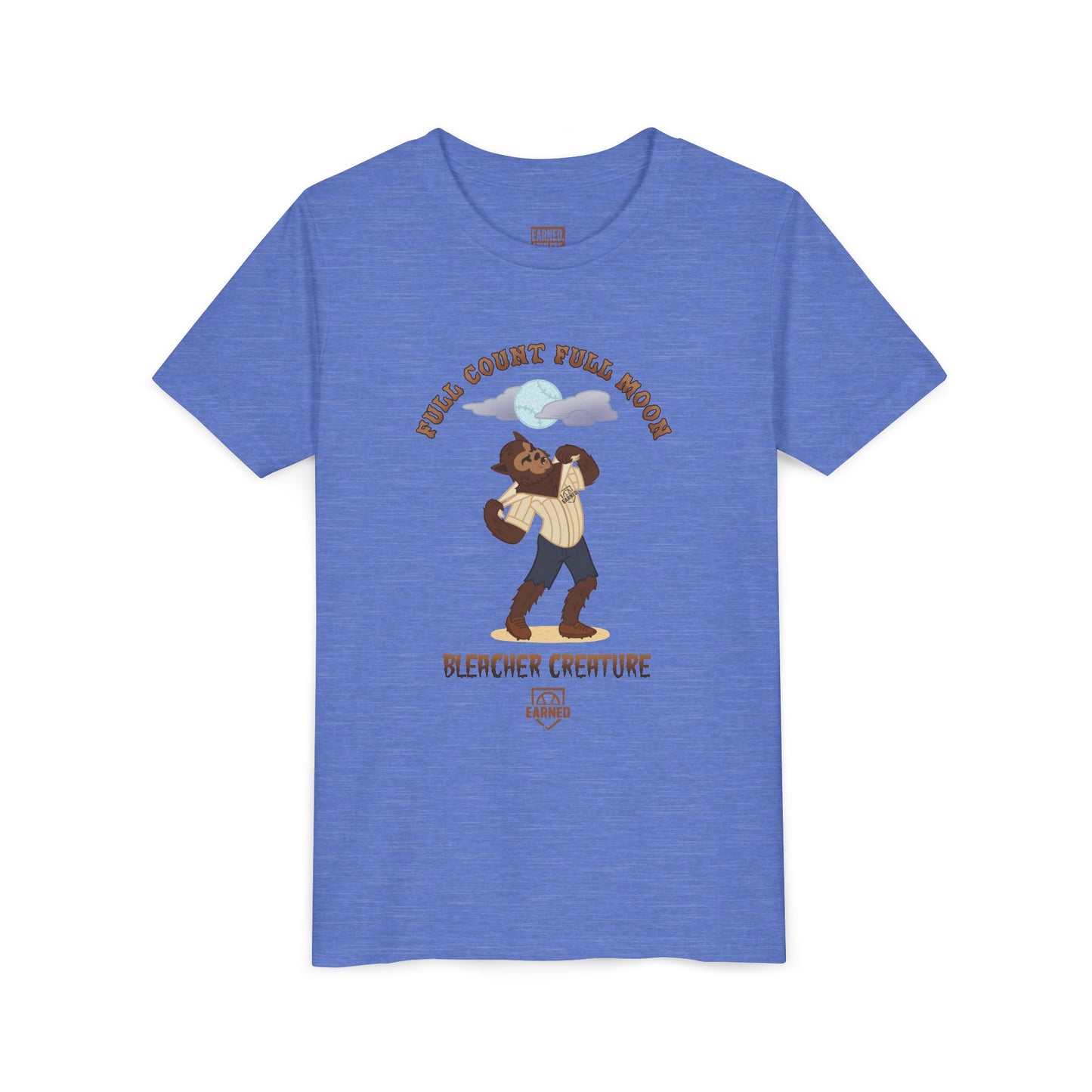 FULL COUNT FULL MOON Youth Tee - BLEACHER CREATURE Collection