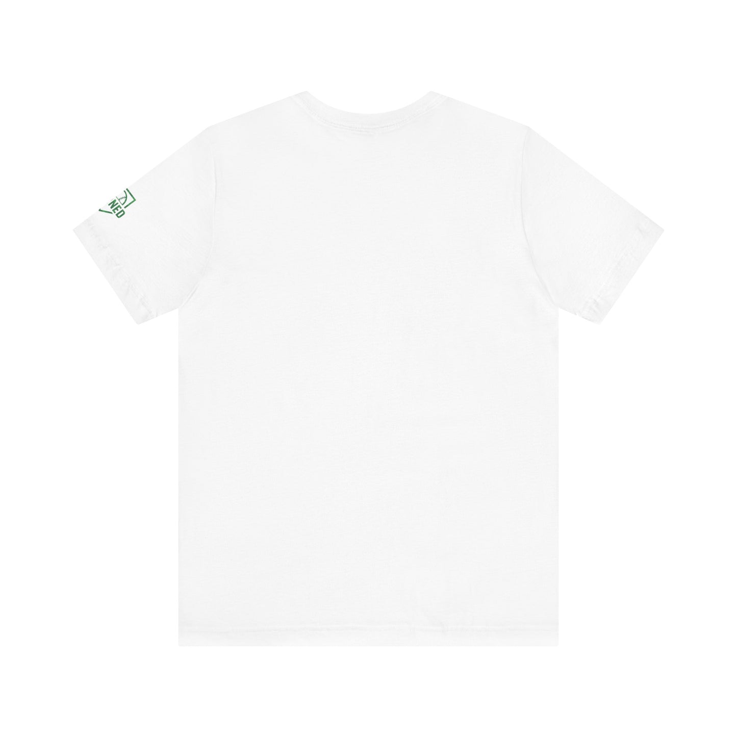 SHOWING UP ADDS UP Tee (Green Camo Font)
