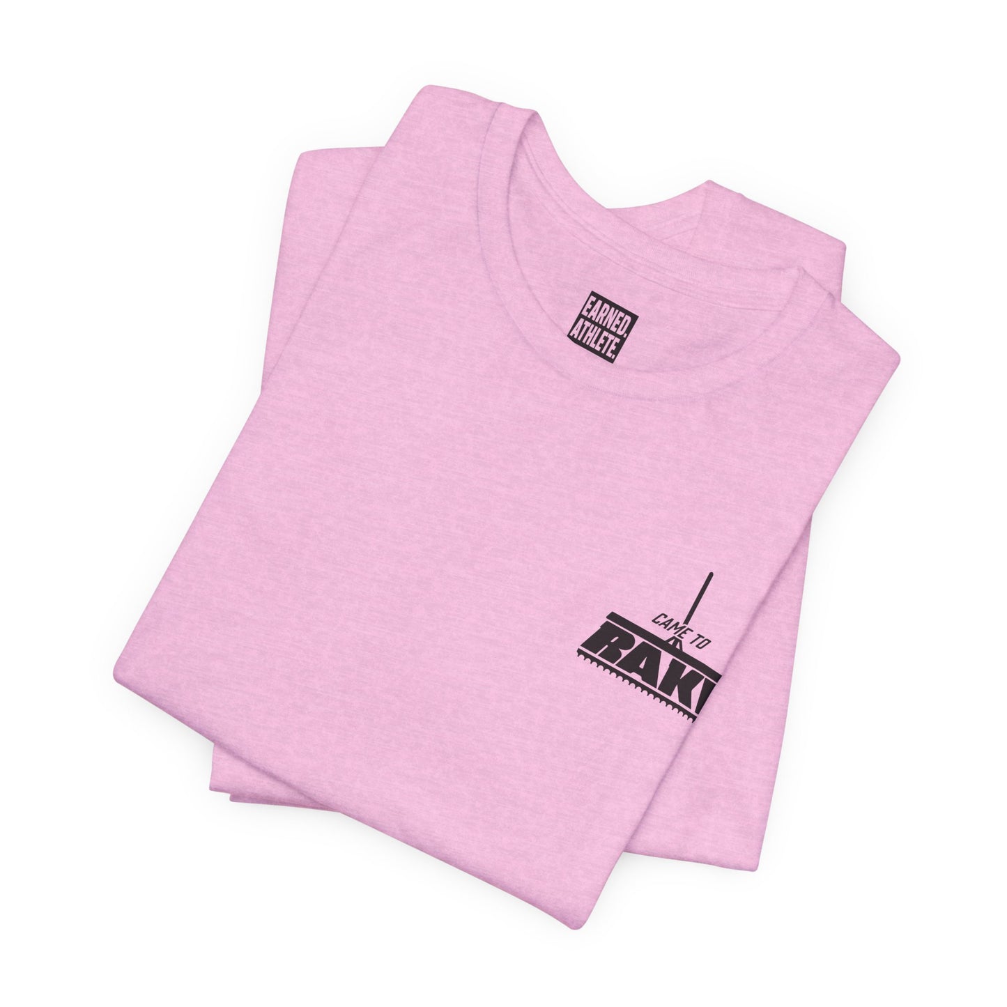 CAME TO RAKE Tee (Black Font)
