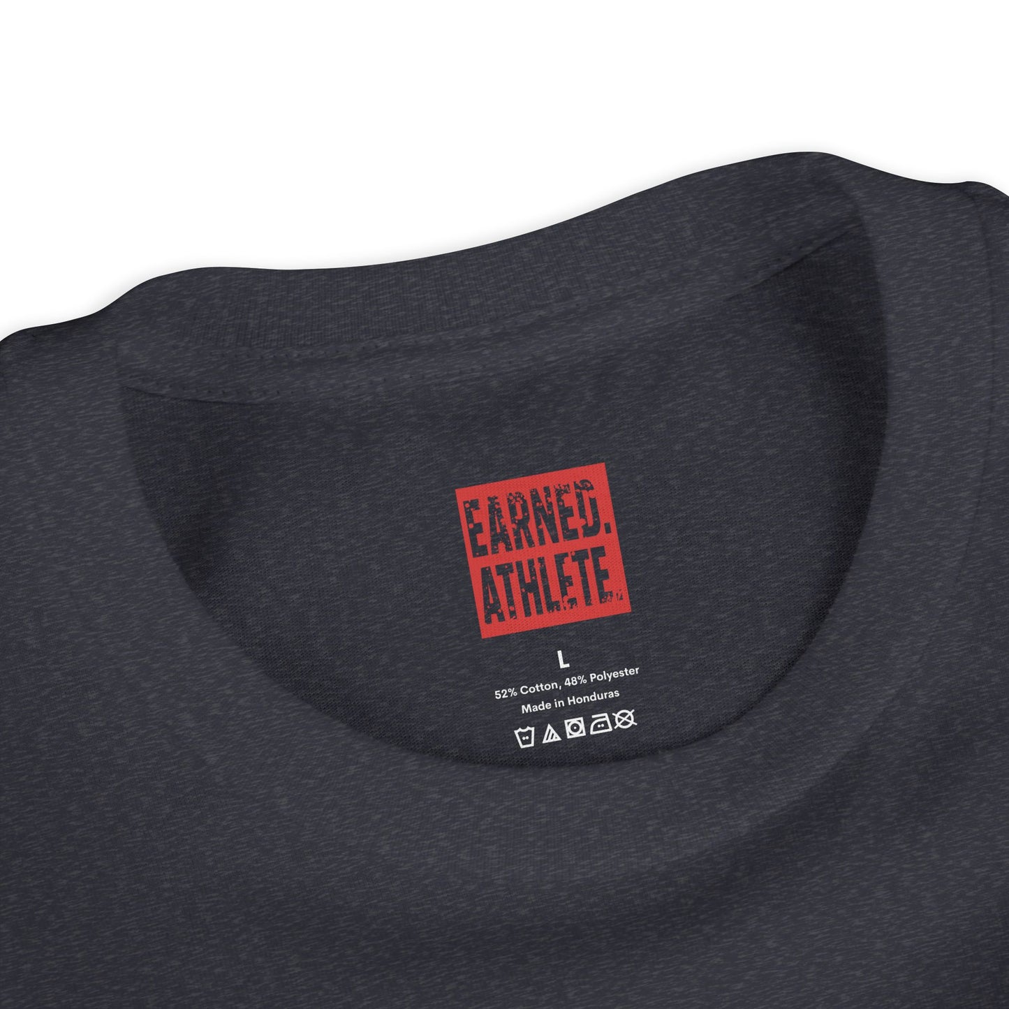 CAGE WORK MAKES GAME WORK Youth Tee (Red Font)
