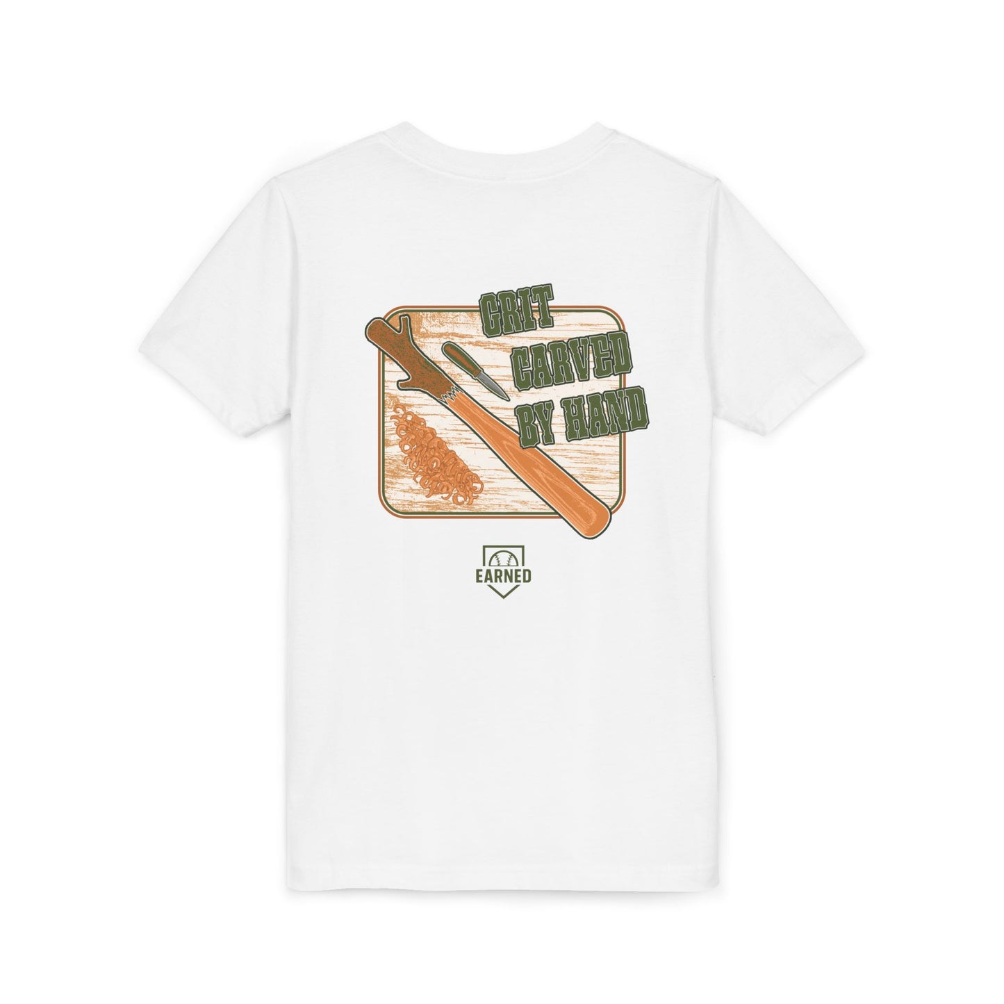GRIT CARVED BY HAND Youth Tee - LUMBER JACK Collection